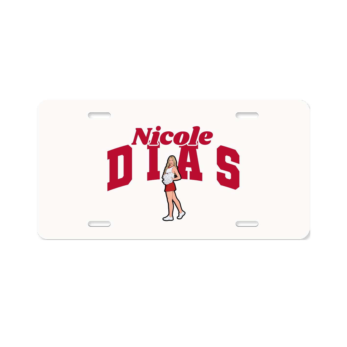 License Plate — Signature Arch in Classic