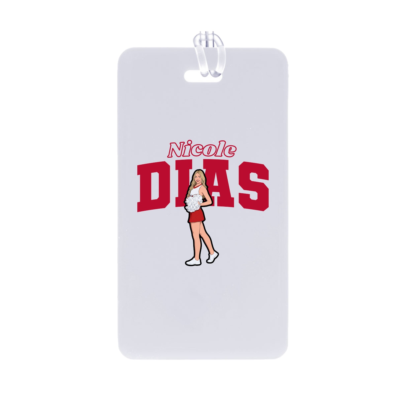 Bag Tag — Name Arch in Classic