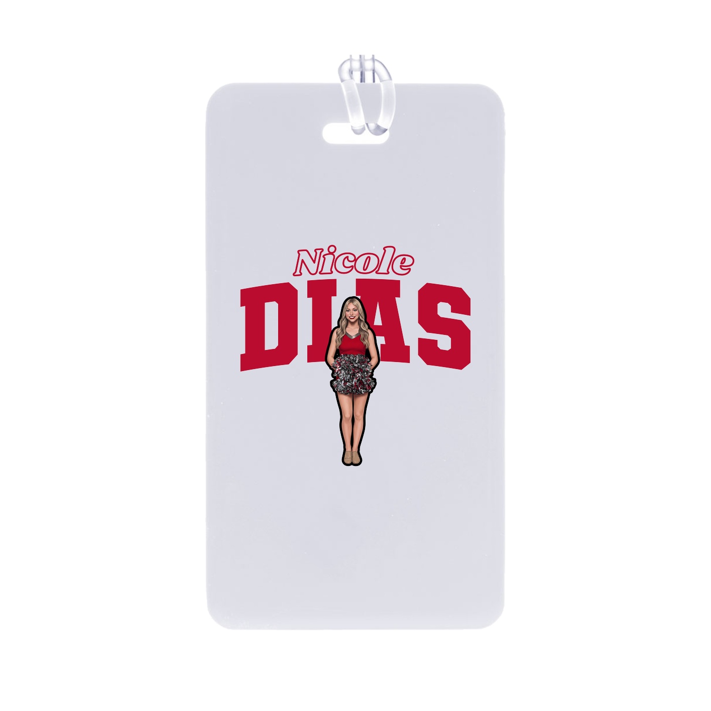 Bag Tag — Name Arch in Classic