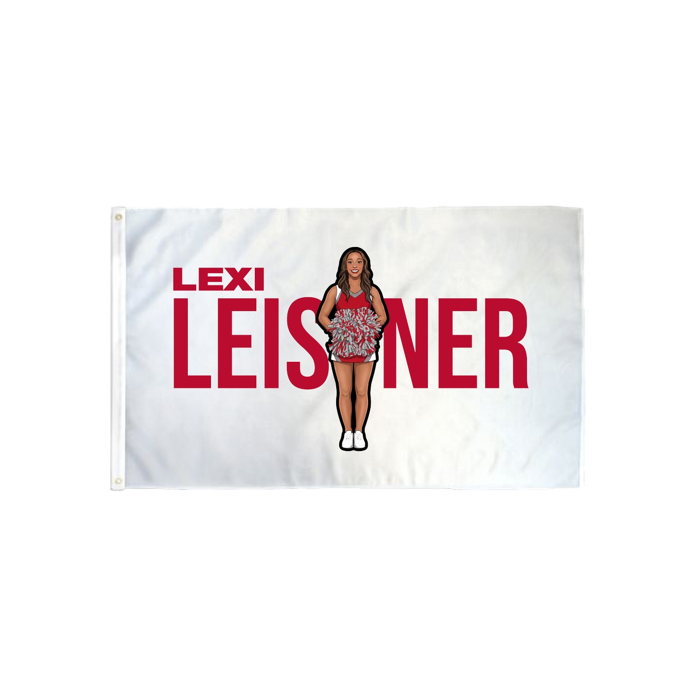 3x5 Flag — Player Name in Classic
