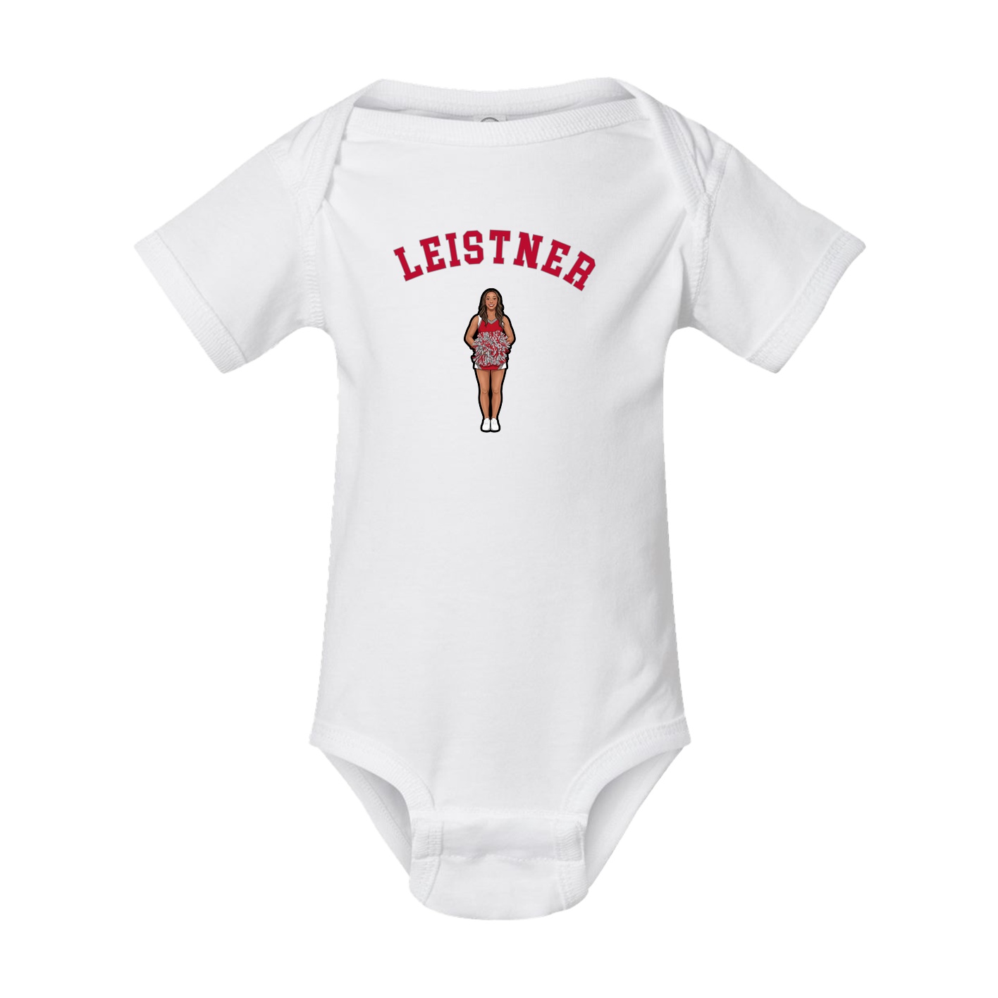 Baby Onesie — Shirsey Arch in White