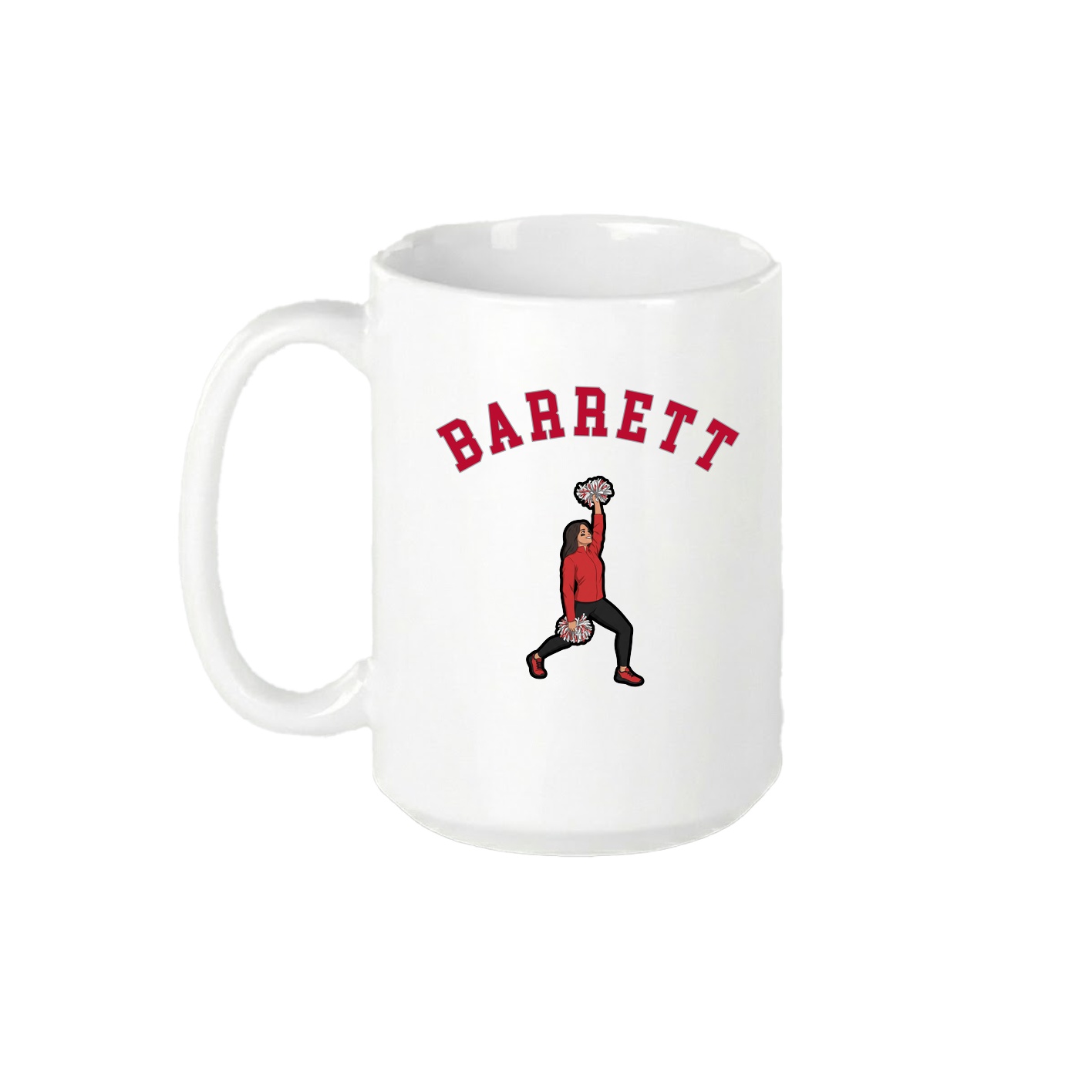 15oz Coffee Mug — Shirsey Arch in White