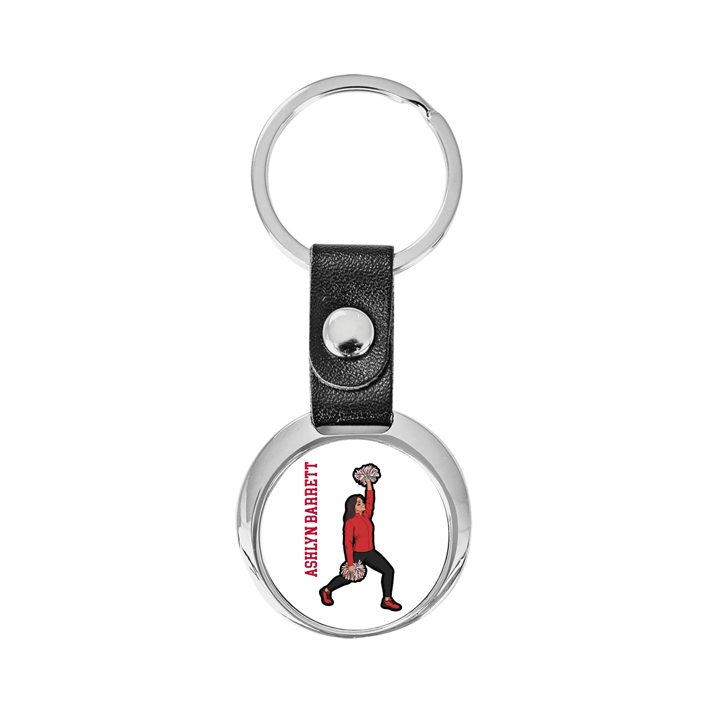 Key Chain — Name Vertical in Classic