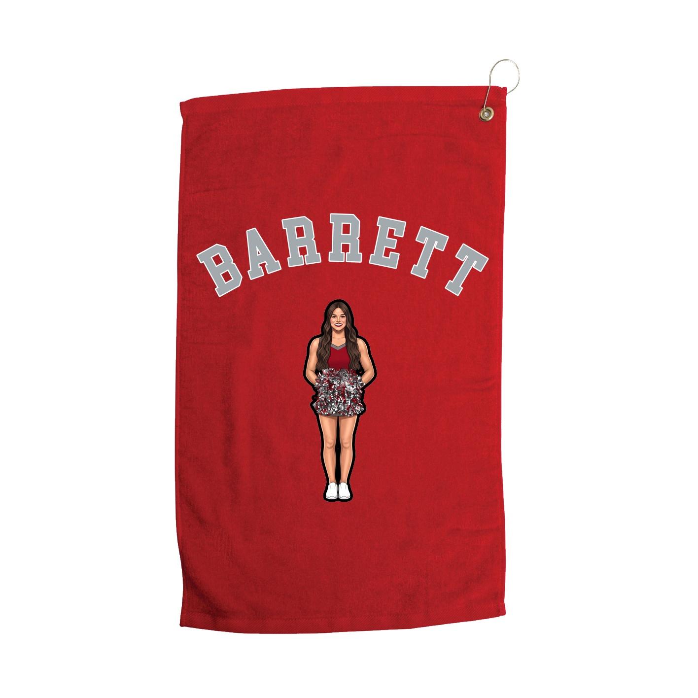 Golf Towel — Shirsey Arch in Red