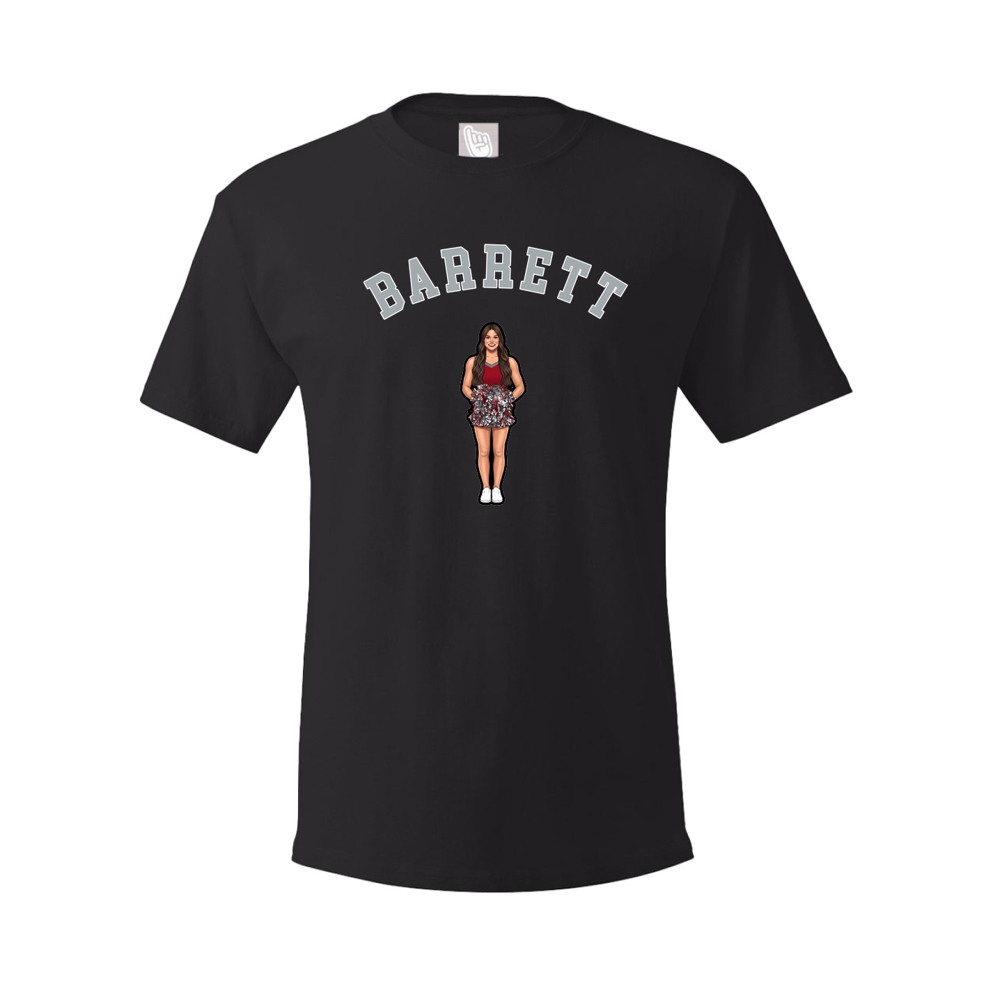 Youth Tee — Shirsey Arch in Black
