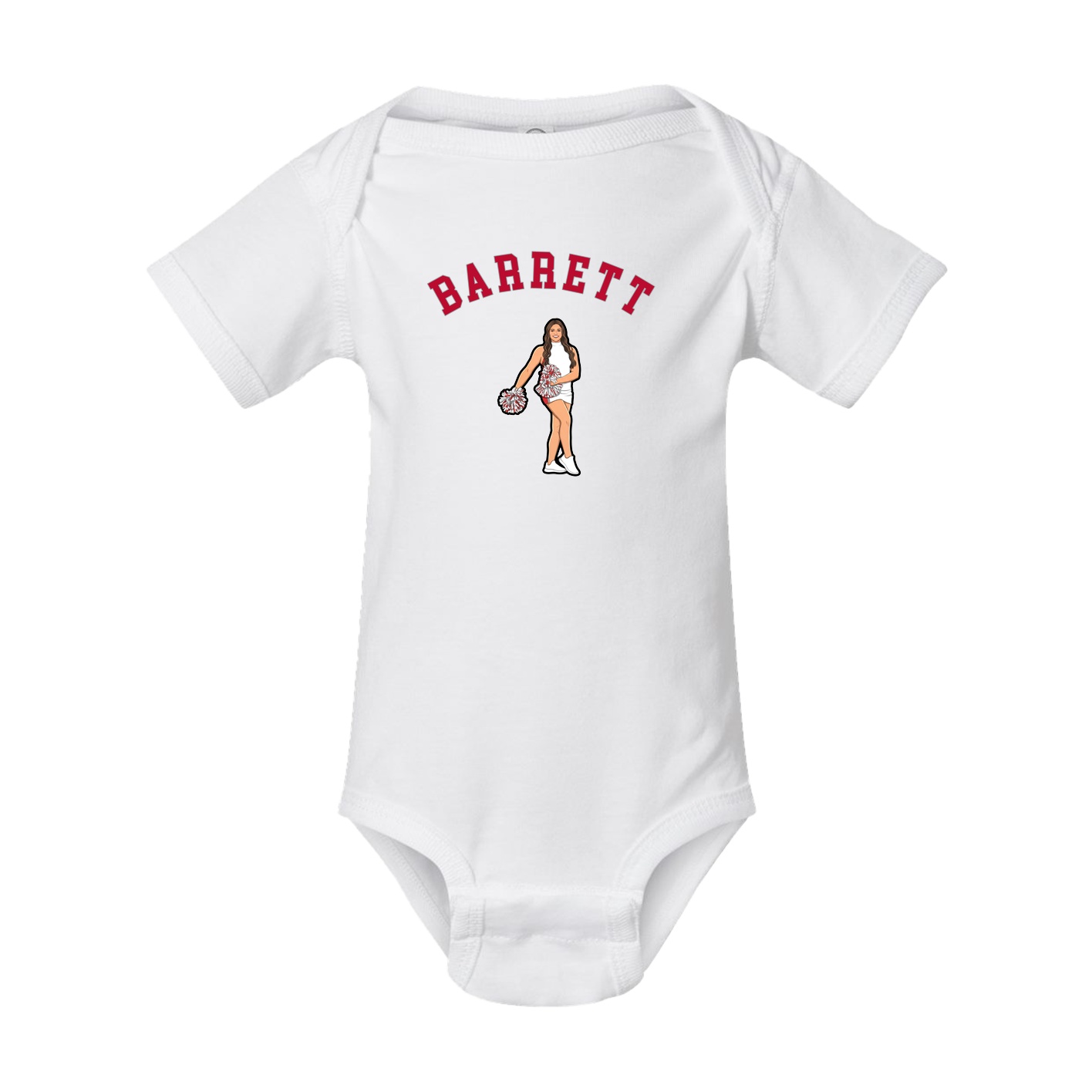 Baby Onesie — Shirsey Arch in White