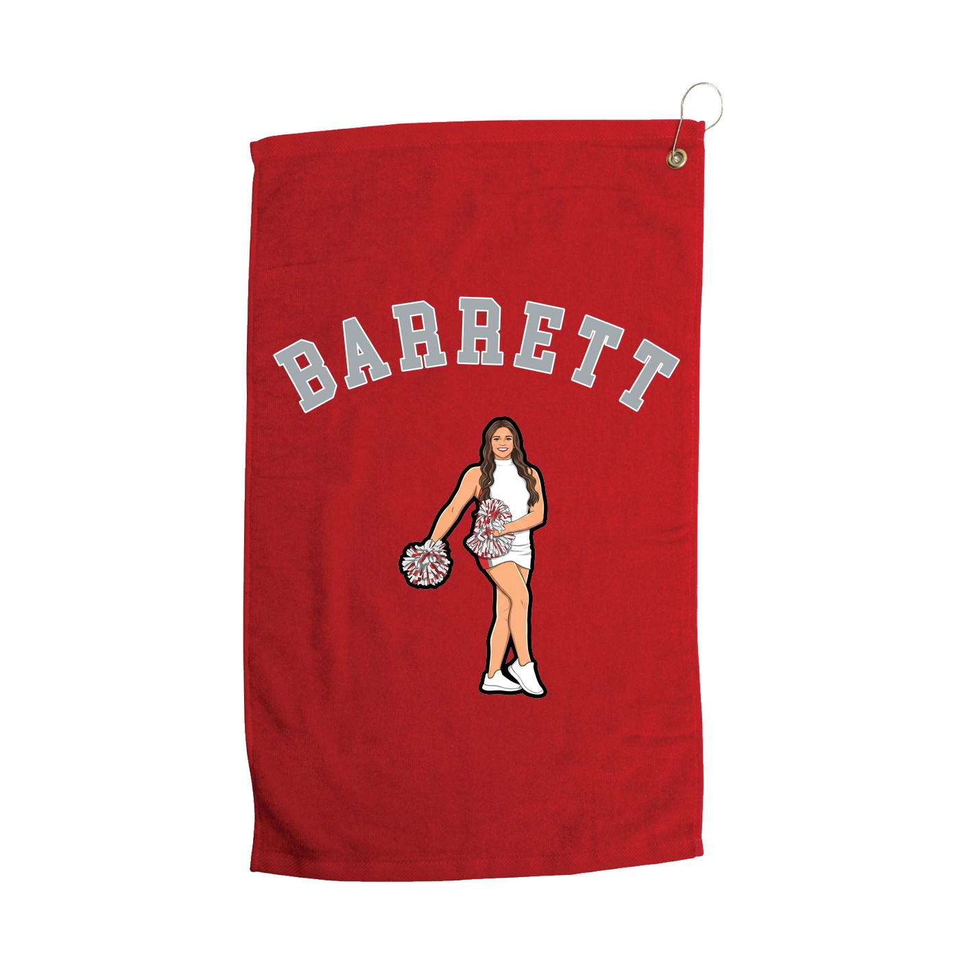 Golf Towel — Shirsey Arch in Red