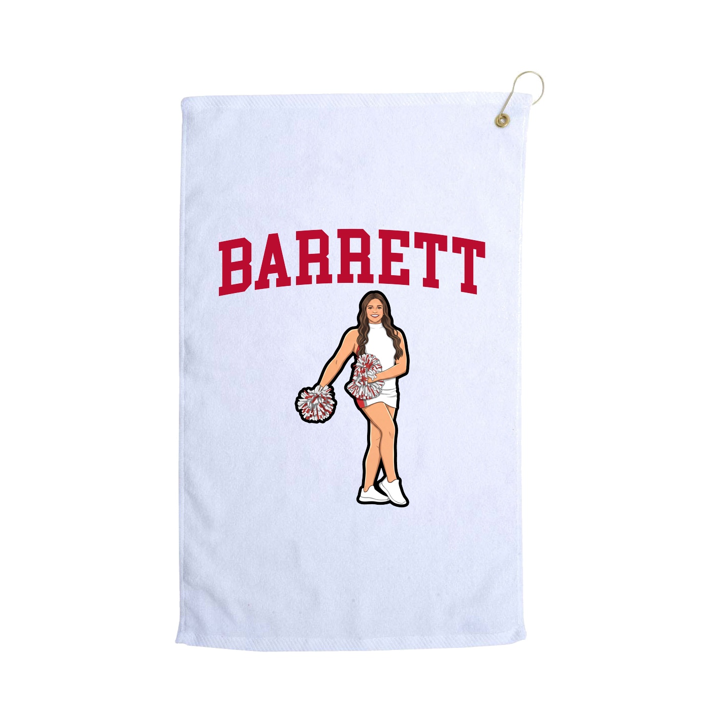 Golf Towel — Shirsey in White