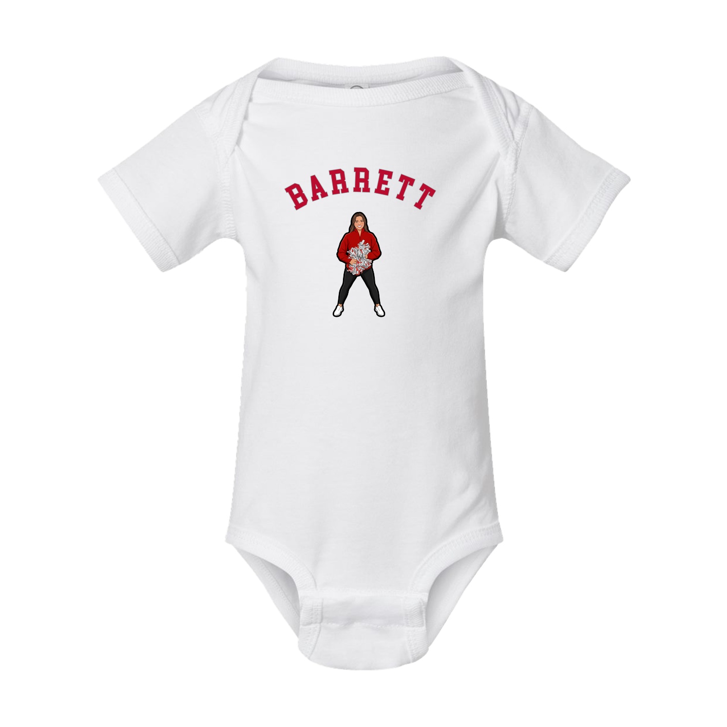 Baby Onesie — Shirsey Arch in White
