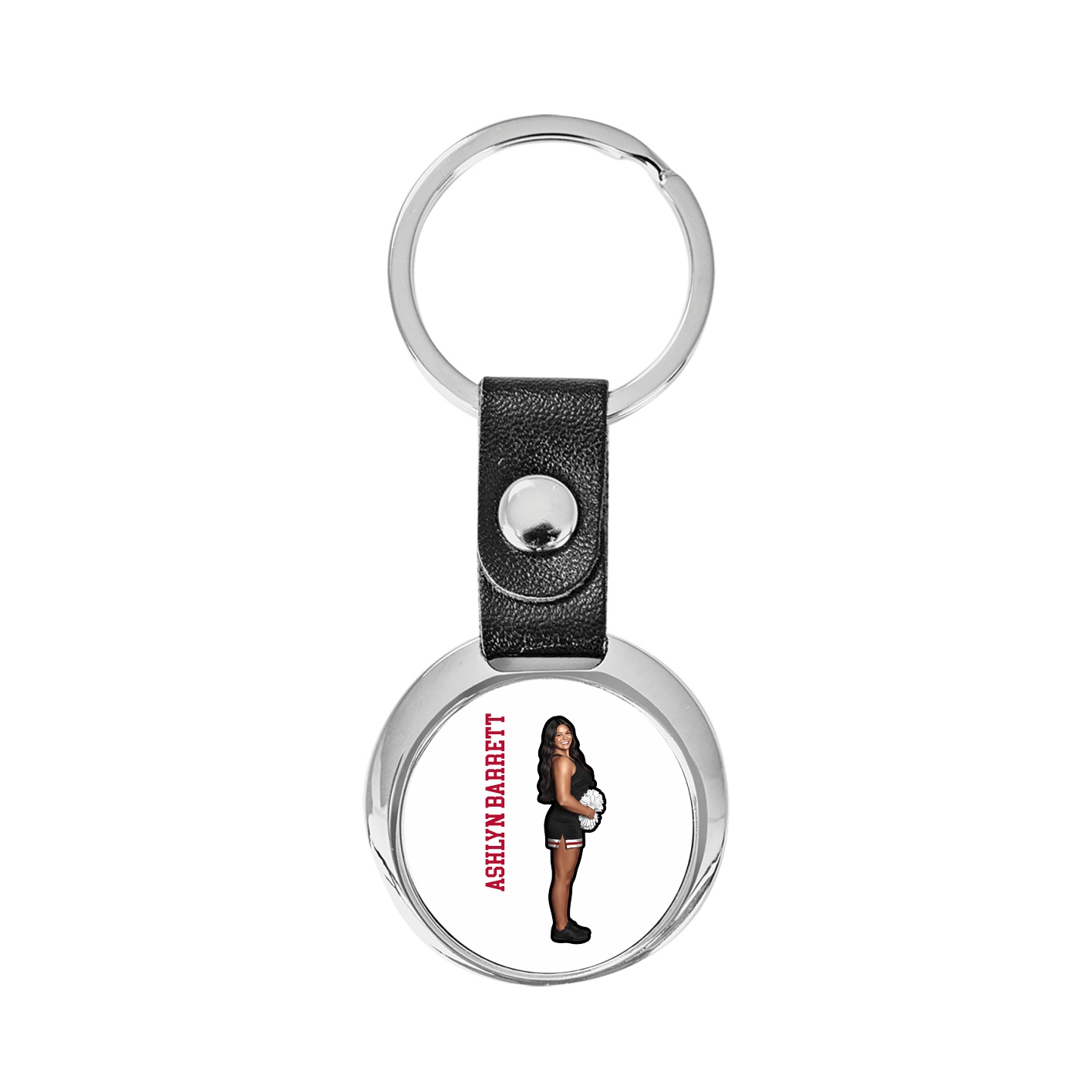 Key Chain — Name Vertical in Classic