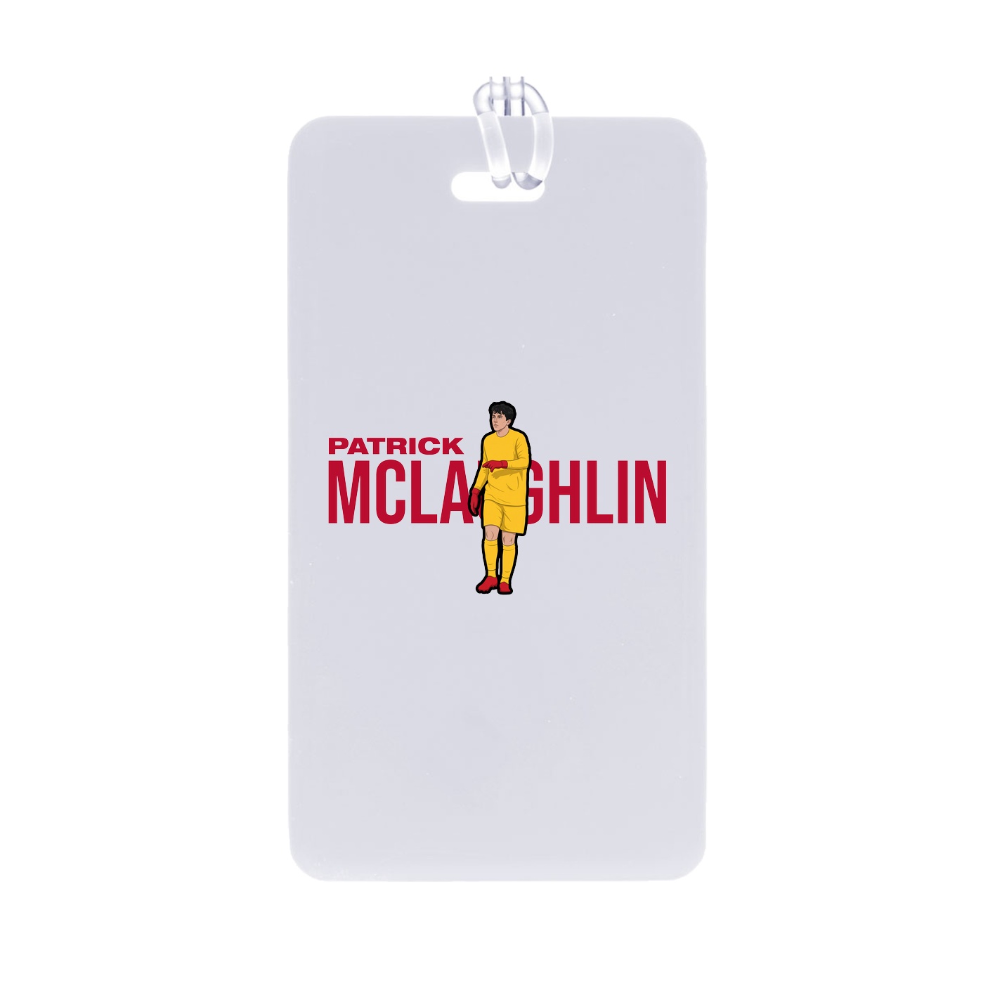 Bag Tag — Player Name in Classic