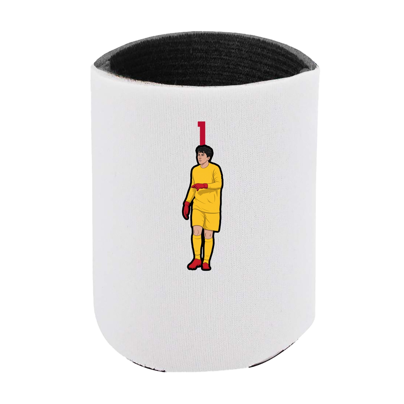 Can Holder — Number Top in White