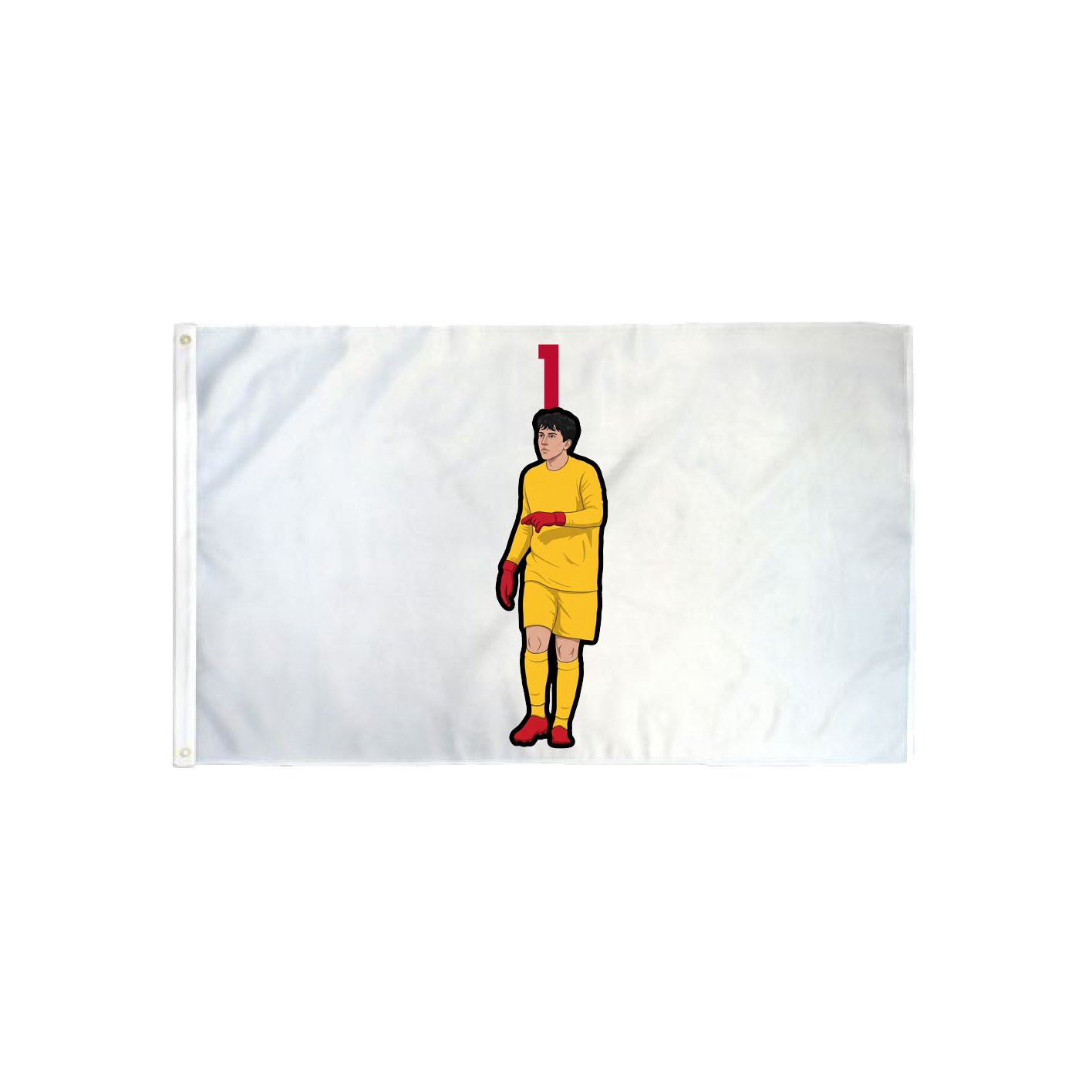 3x5 Flag — Number Top in Classic