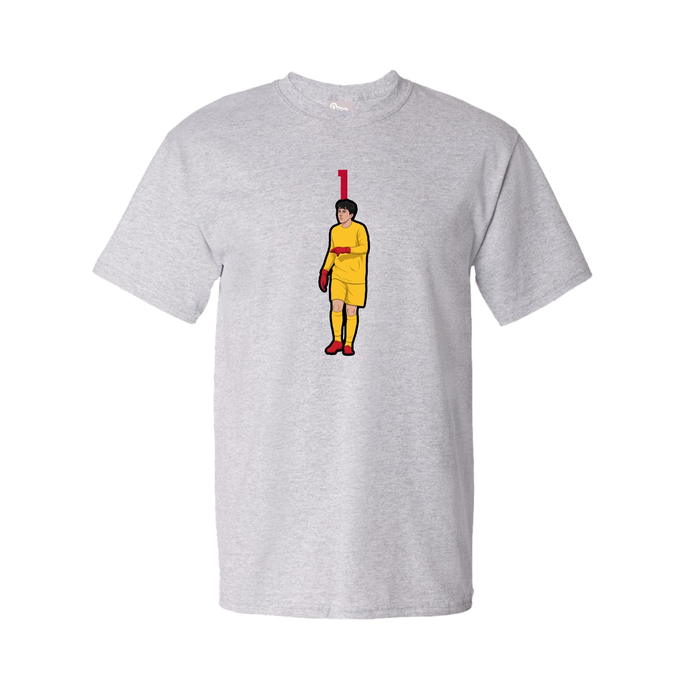 Tee — Number Top in Grey