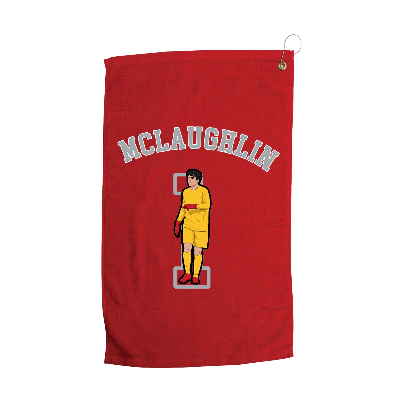 Golf Towel — Shirsey Arch in Red