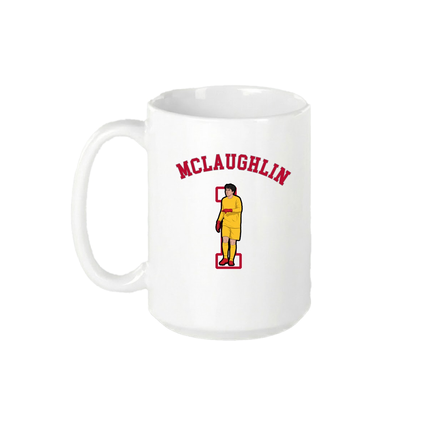 15oz Coffee Mug — Shirsey Arch in White