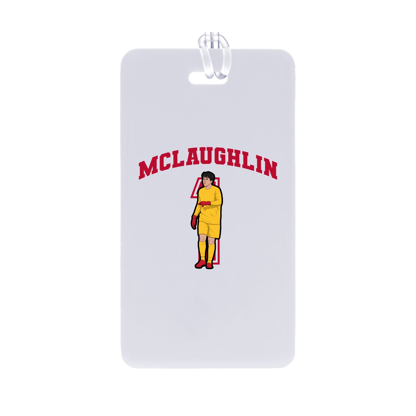 Bag Tag — Number in Classic