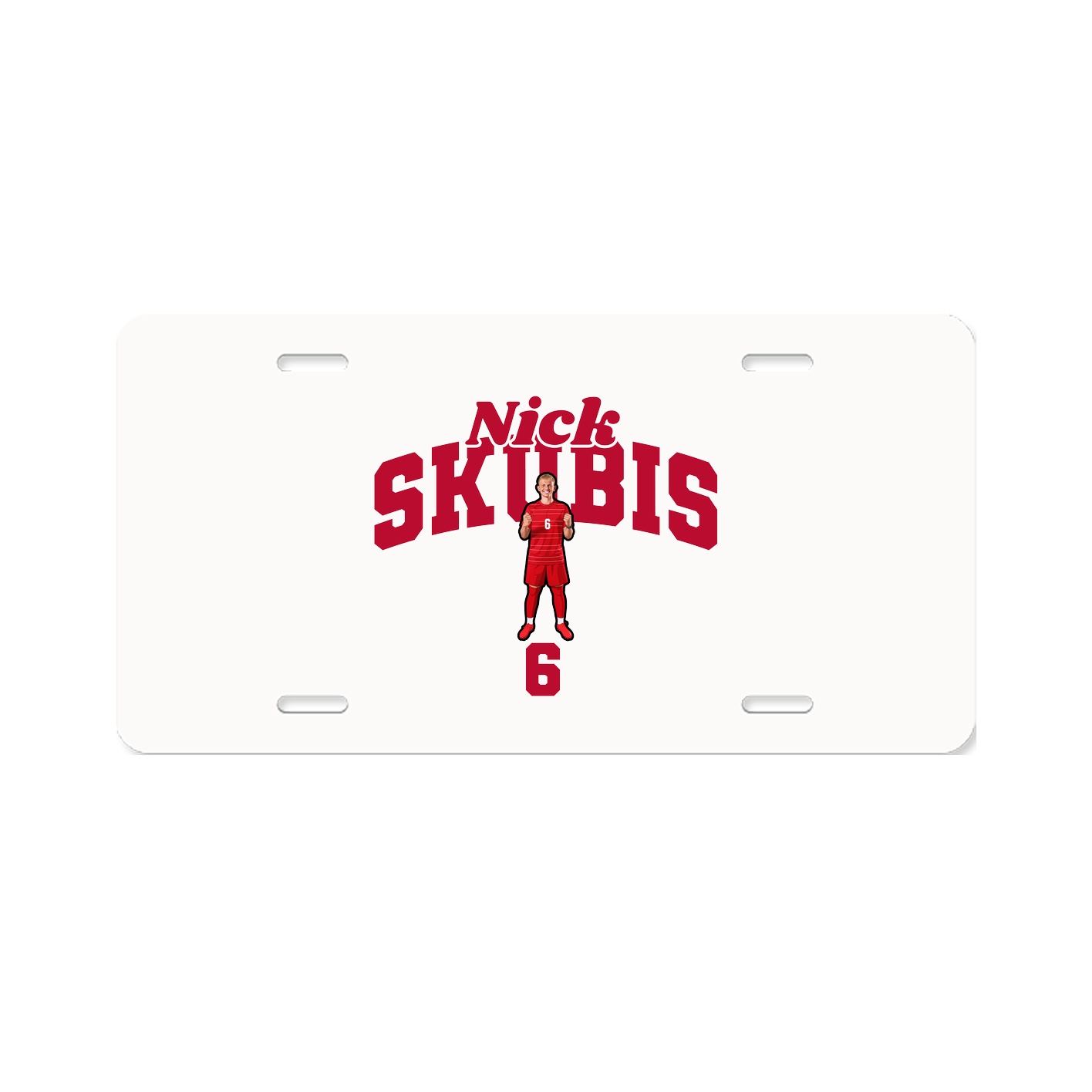 License Plate — Signature Arch in Classic