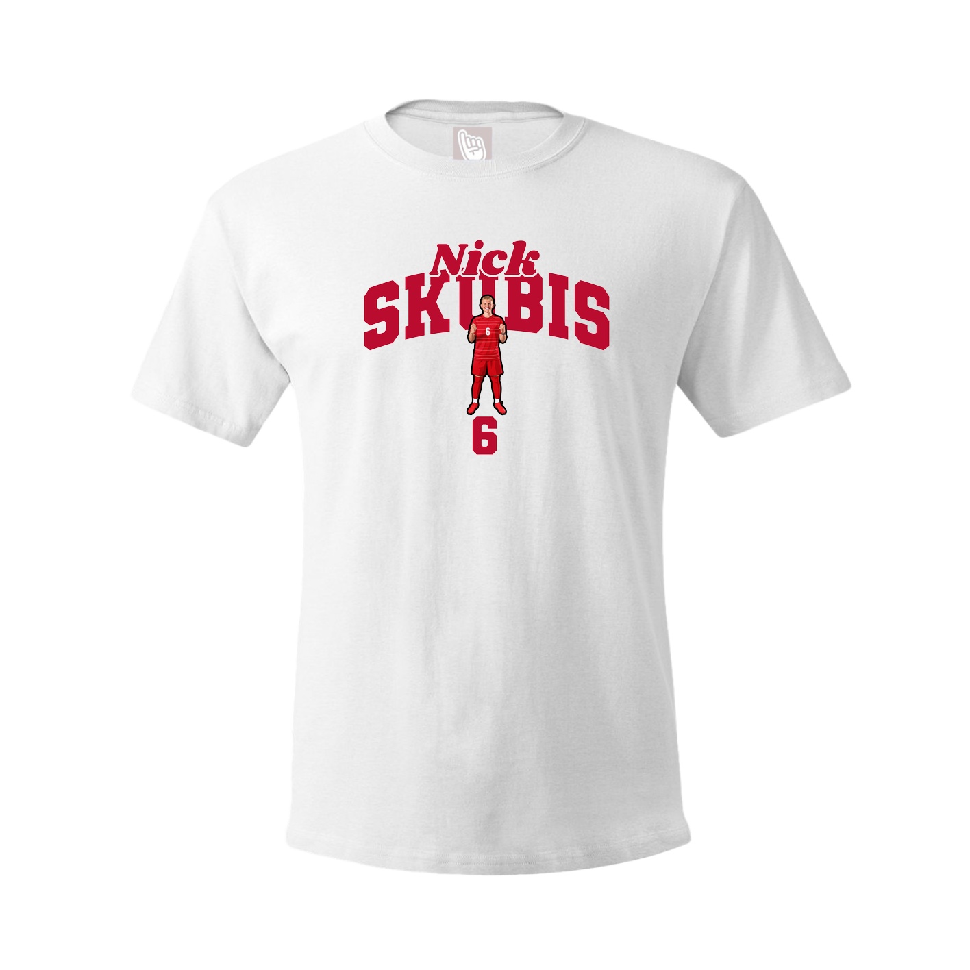 Youth Tee — Signature Arch in White