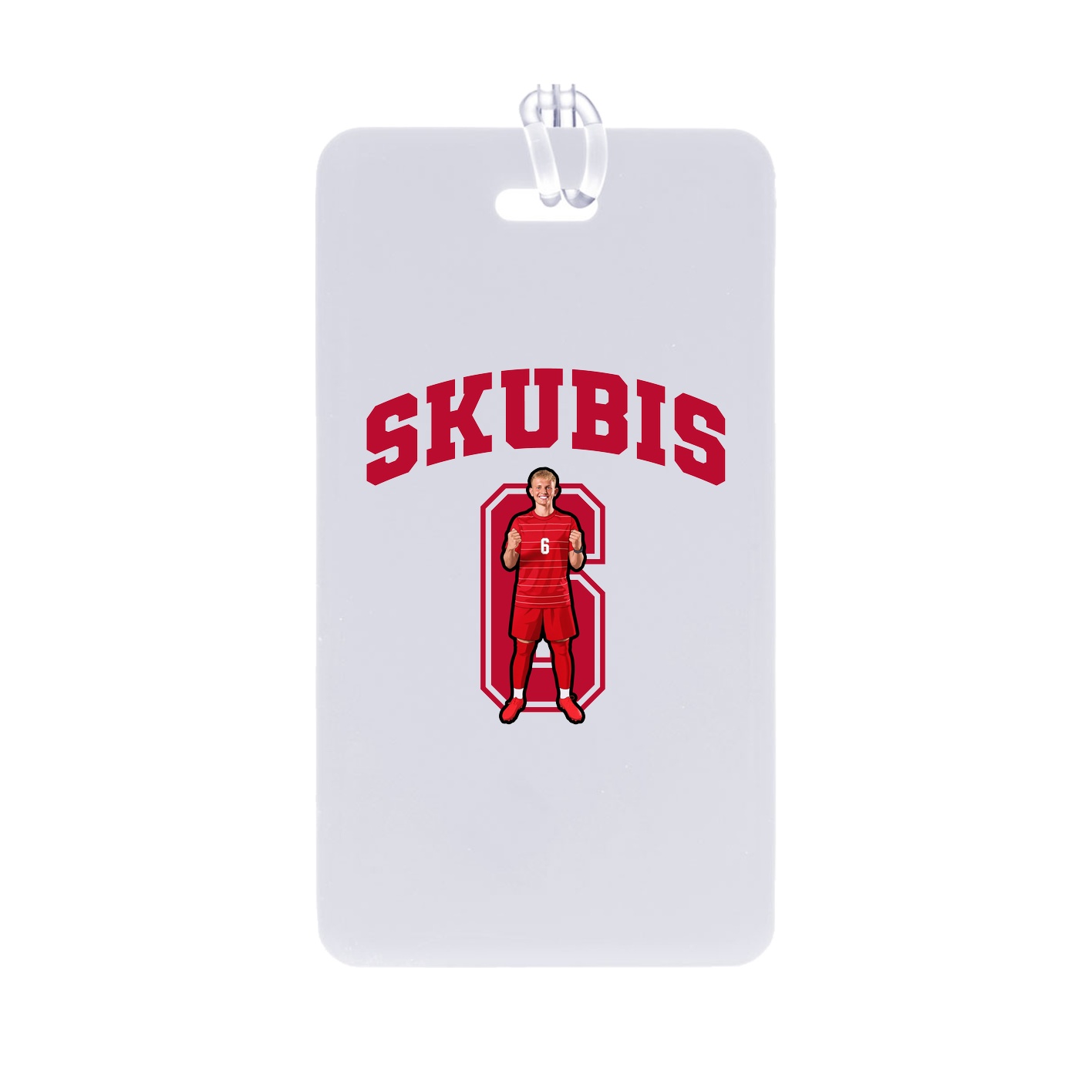 Bag Tag — Number in Classic