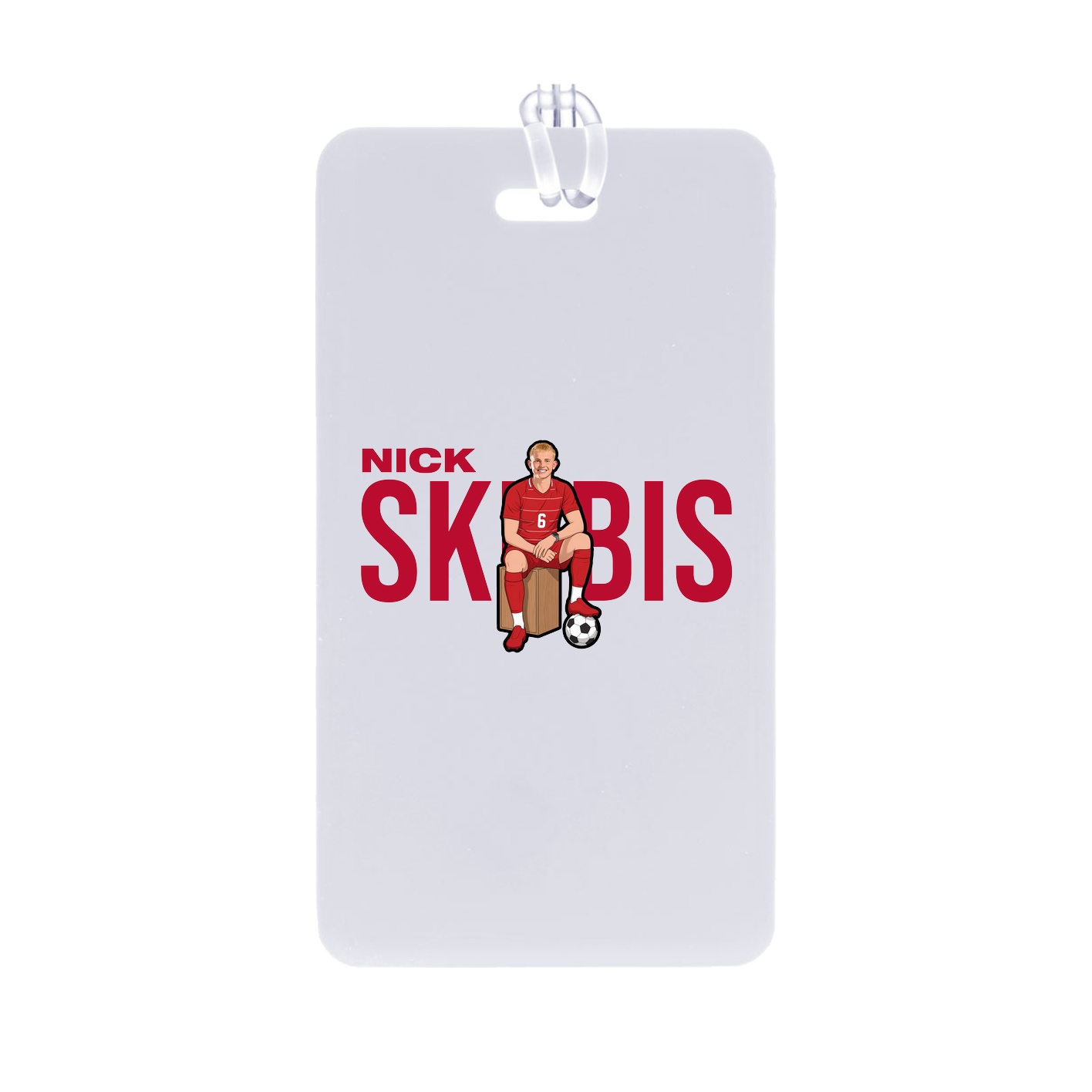 Bag Tag — Player Name in Classic