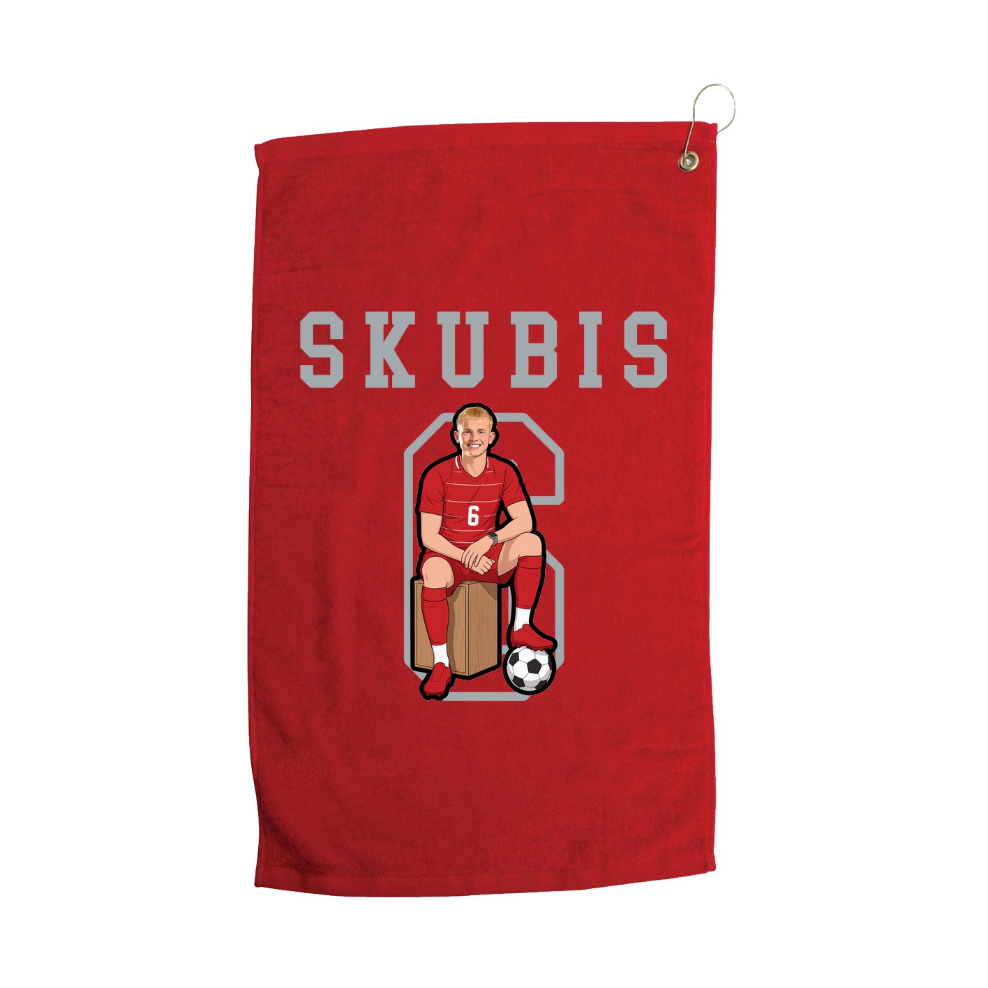Golf Towel — Shirsey in Red
