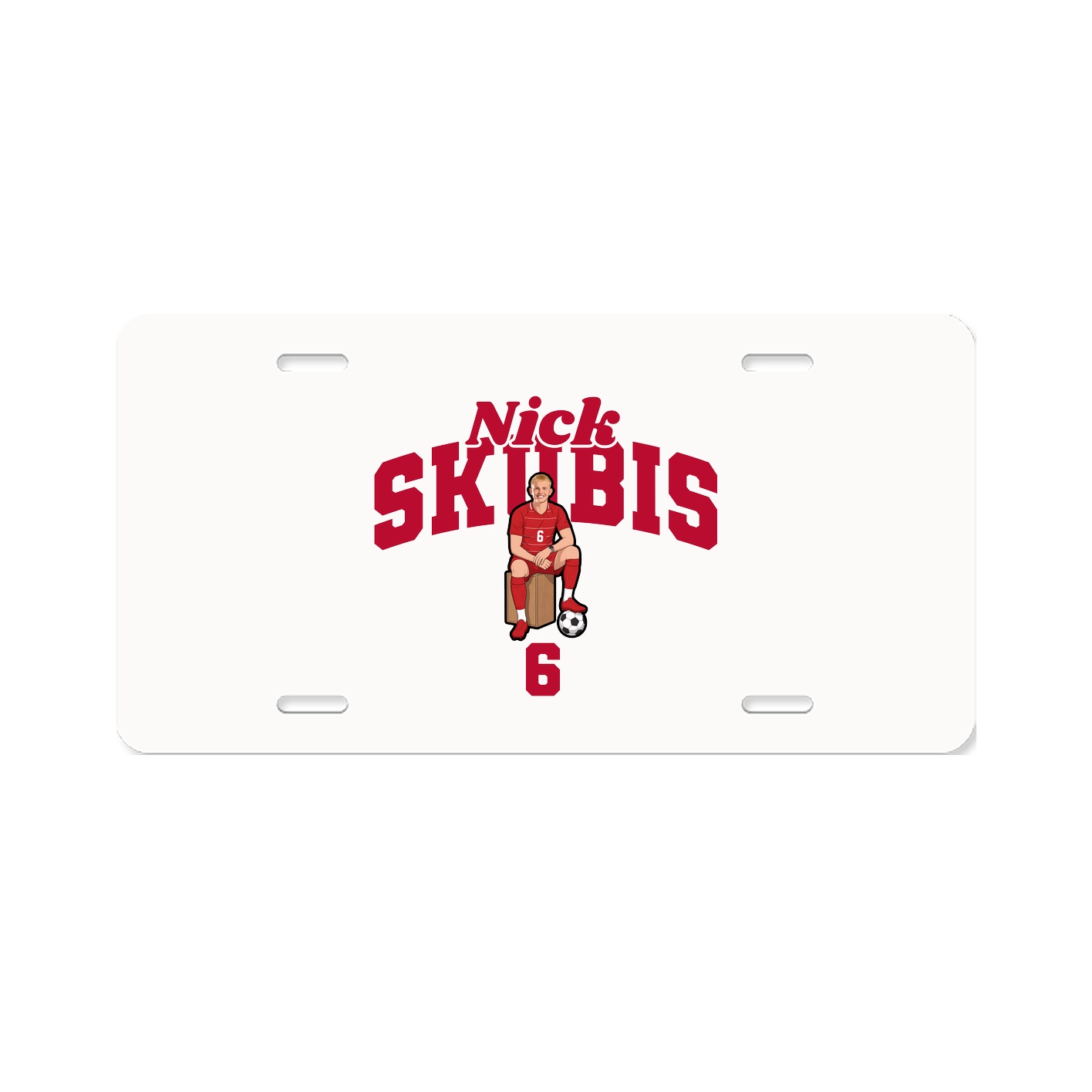License Plate — Signature Arch in Classic