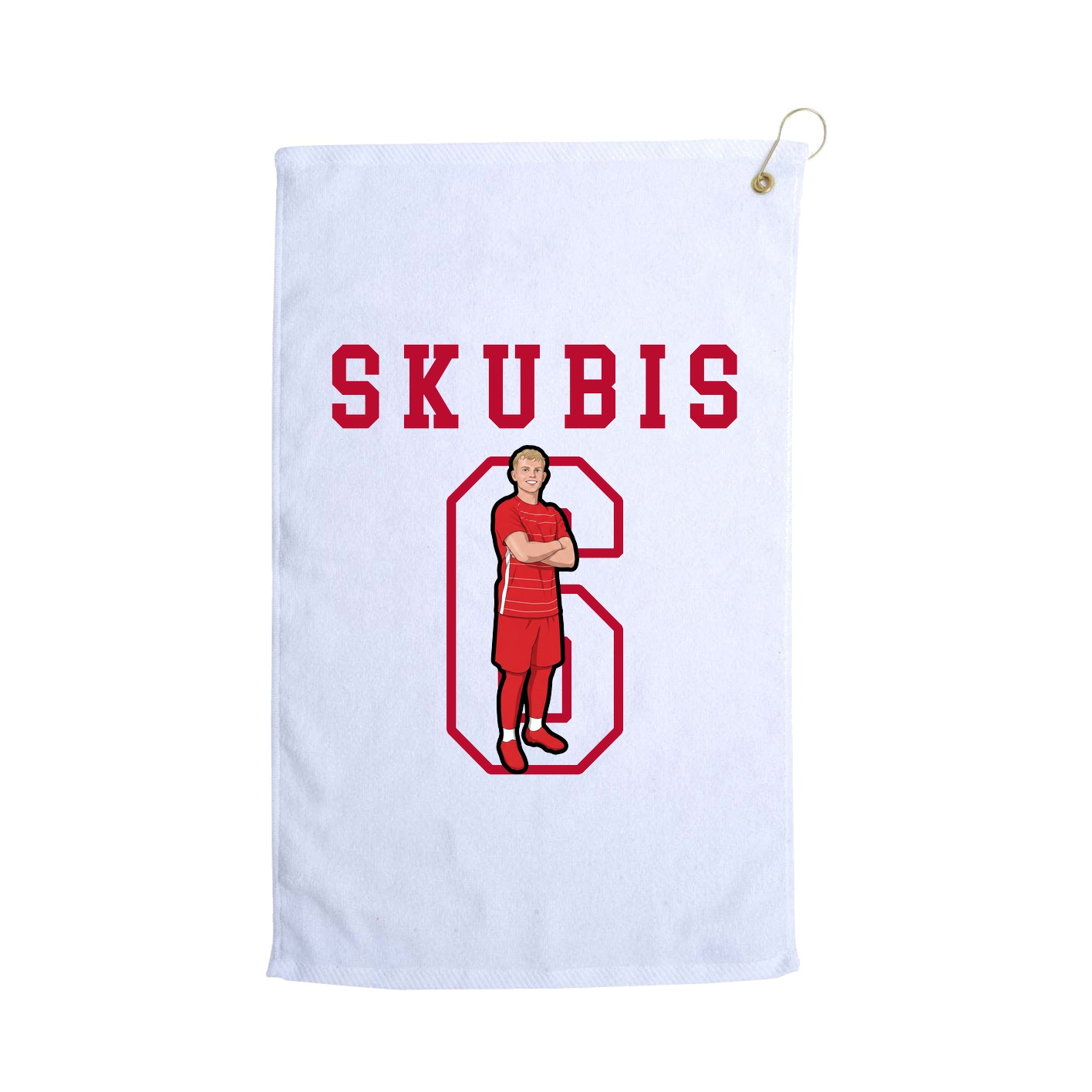 Golf Towel — Shirsey in White