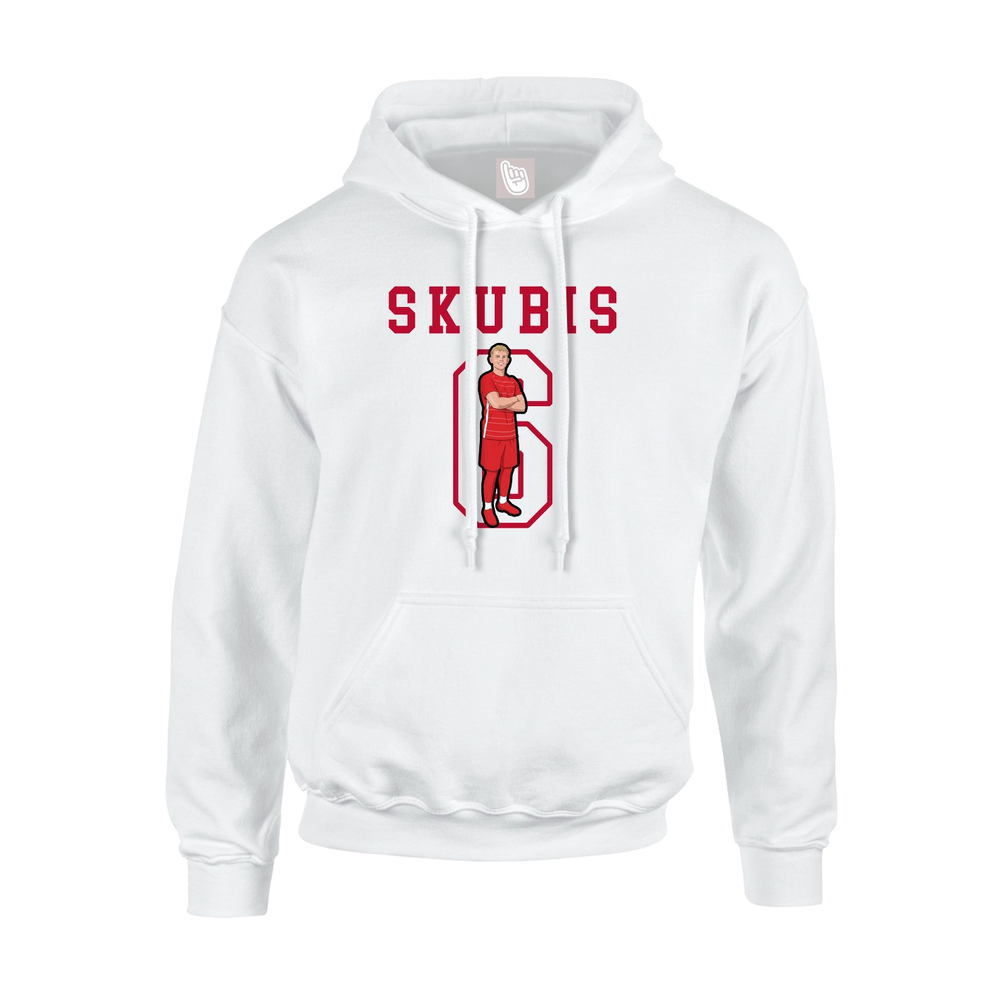 Hoodie — Shirsey in White