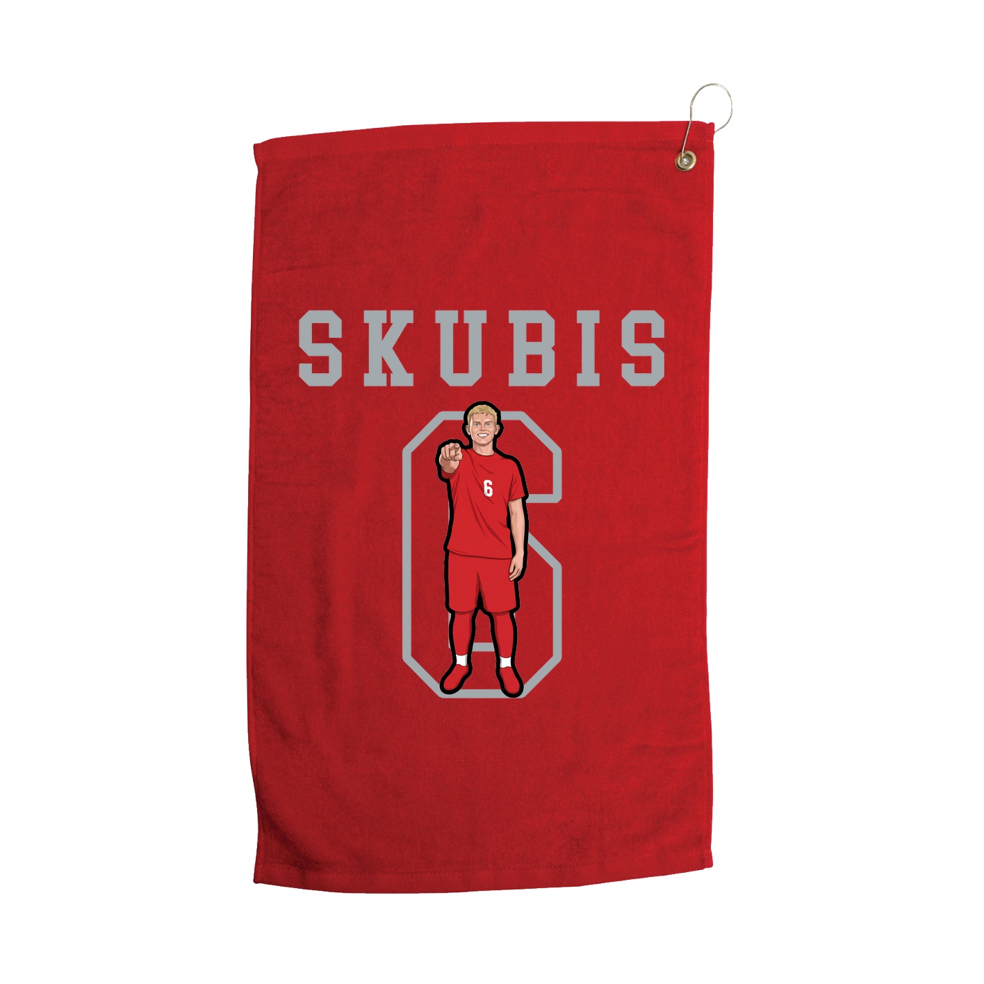 Golf Towel — Shirsey in Red