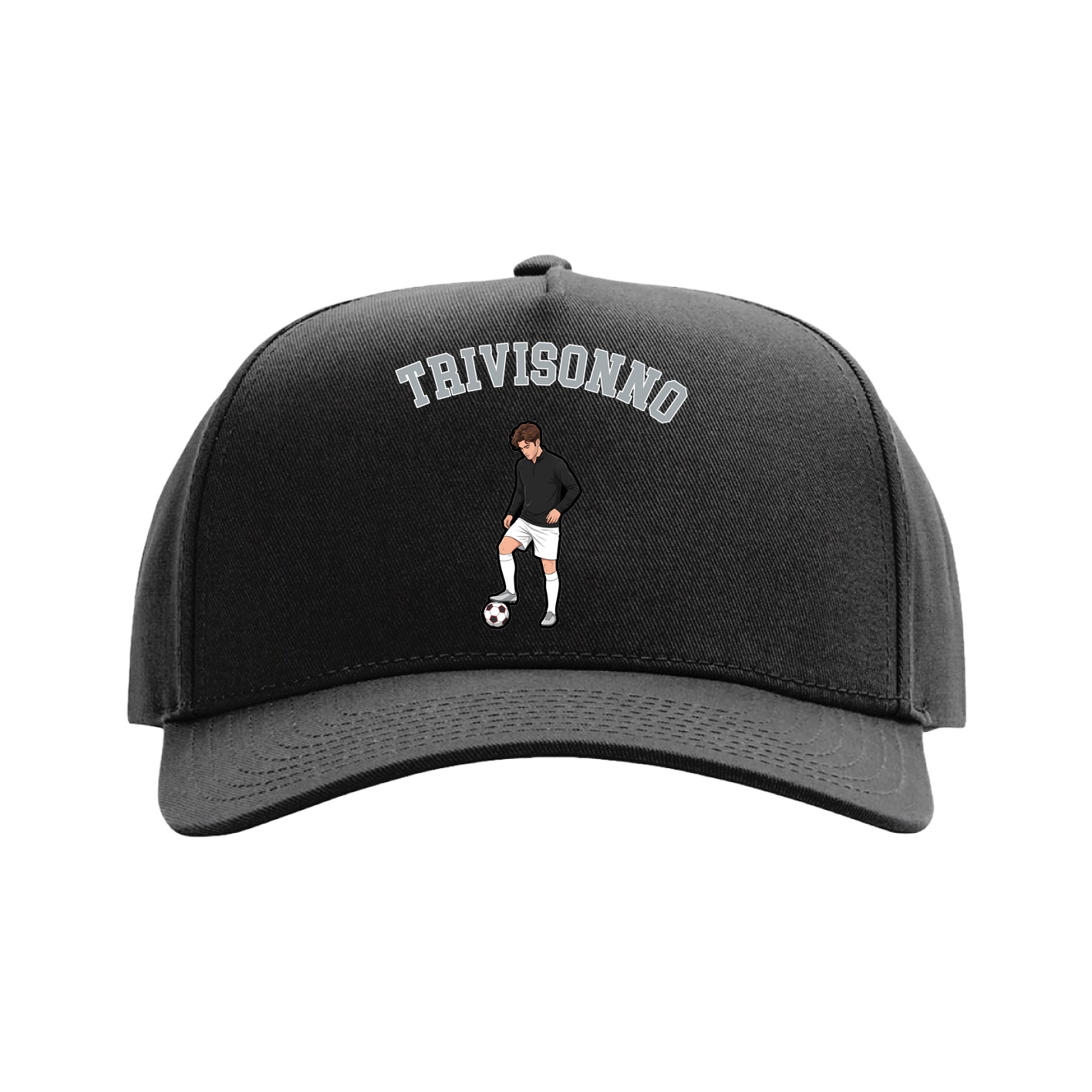 Full Fabric Five-Panel Champ Cap