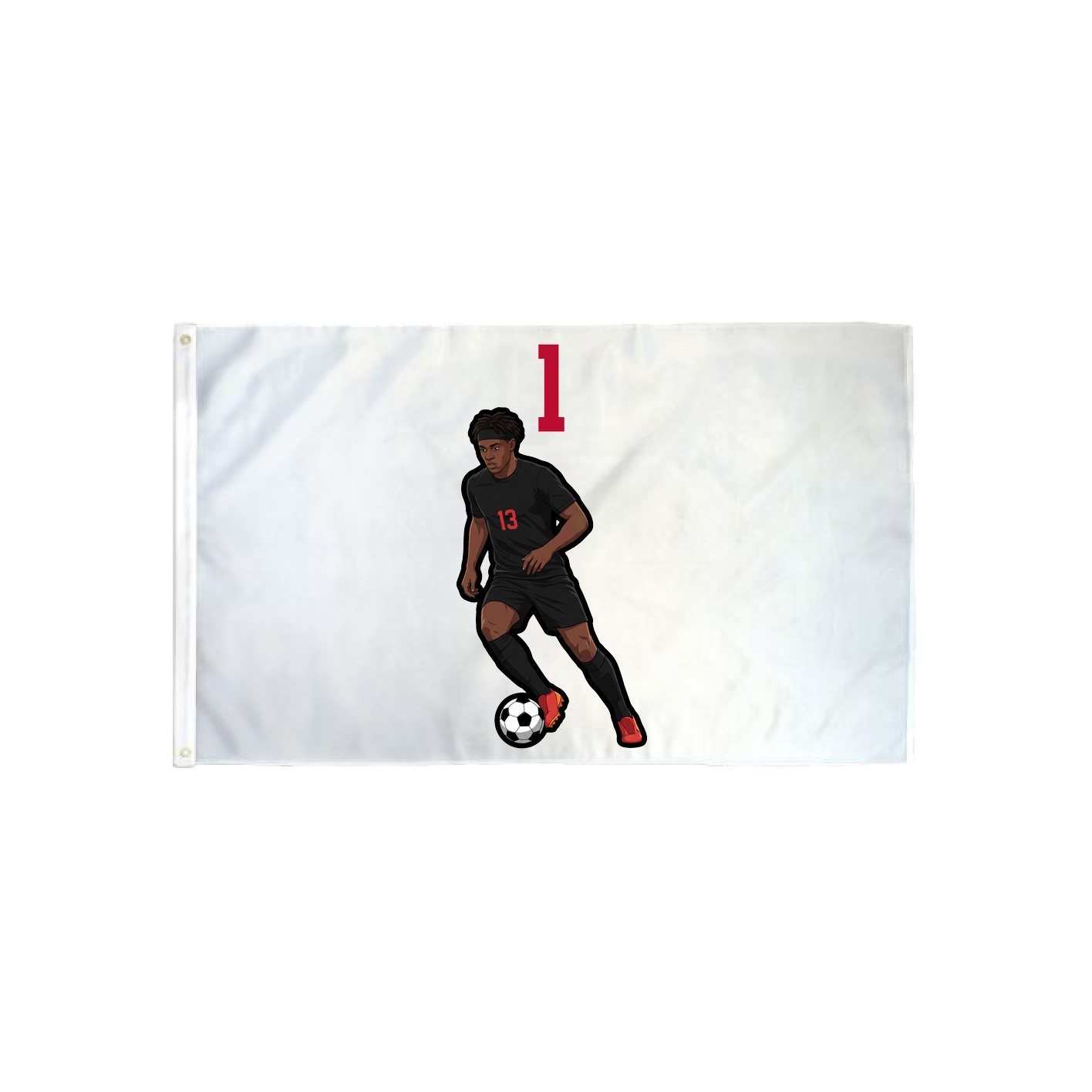 3x5 Flag — Number Top in Classic