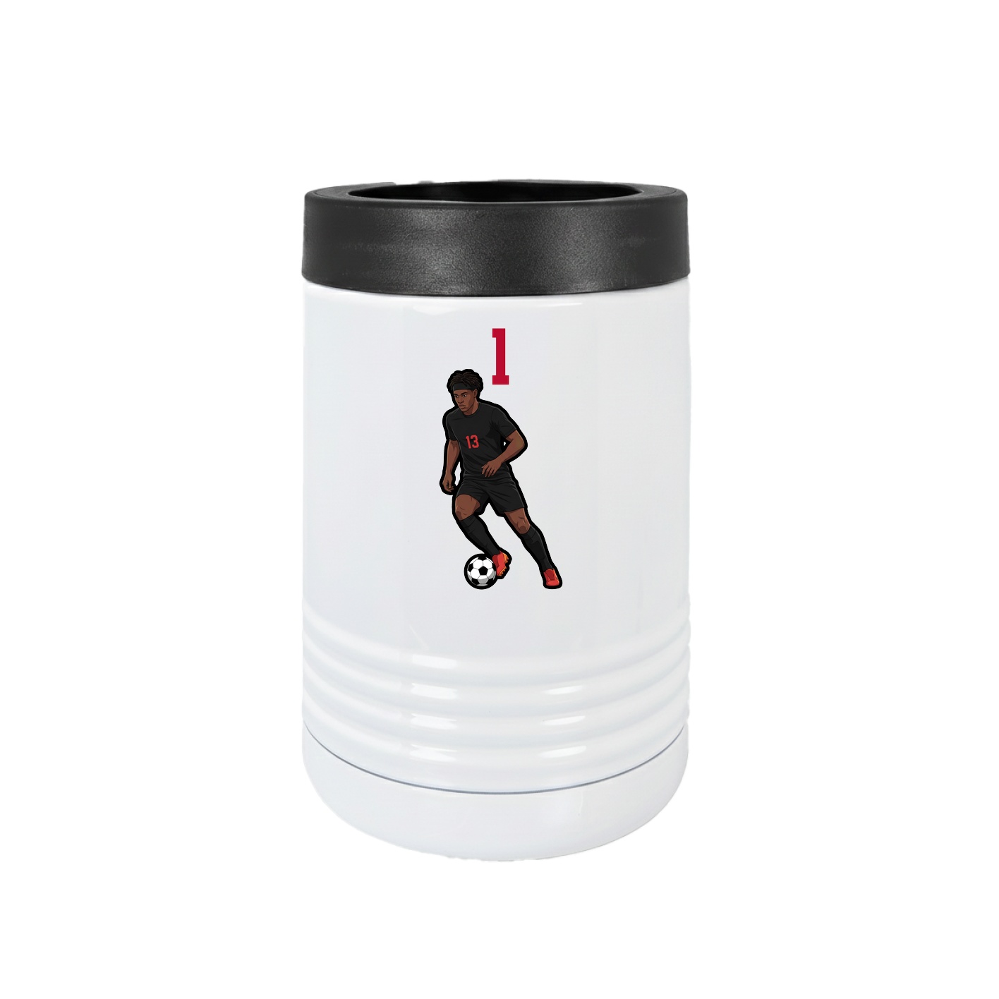Beverage Holder — Number Top in White
