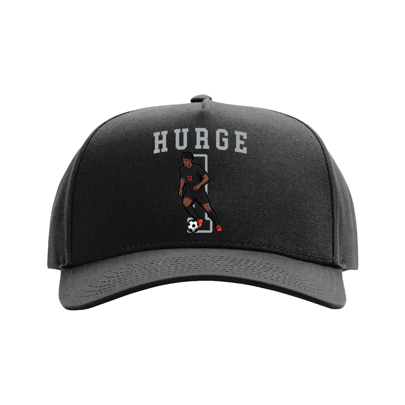 Full Fabric Five-Panel Champ Cap