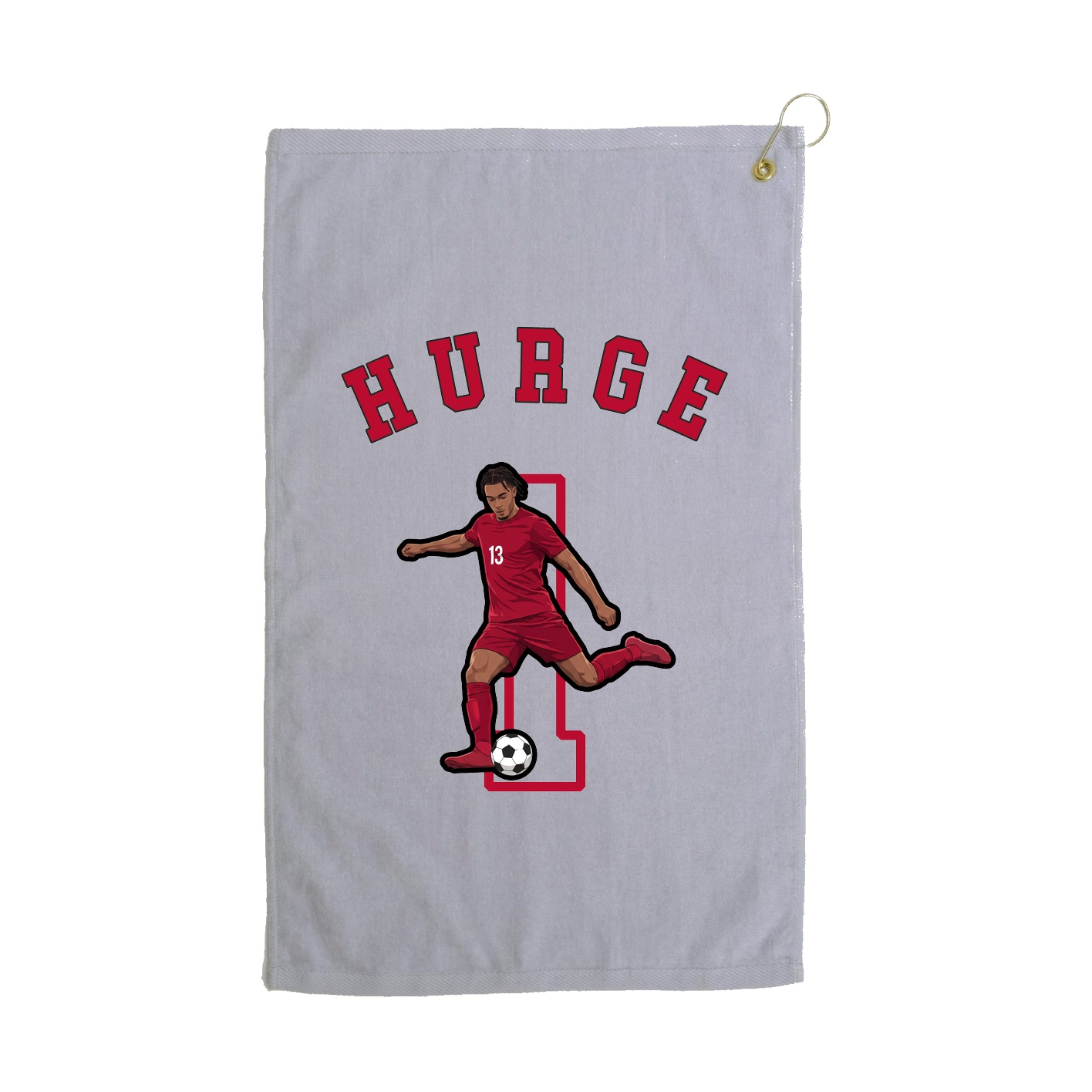 Golf Towel — Shirsey Arch in Grey