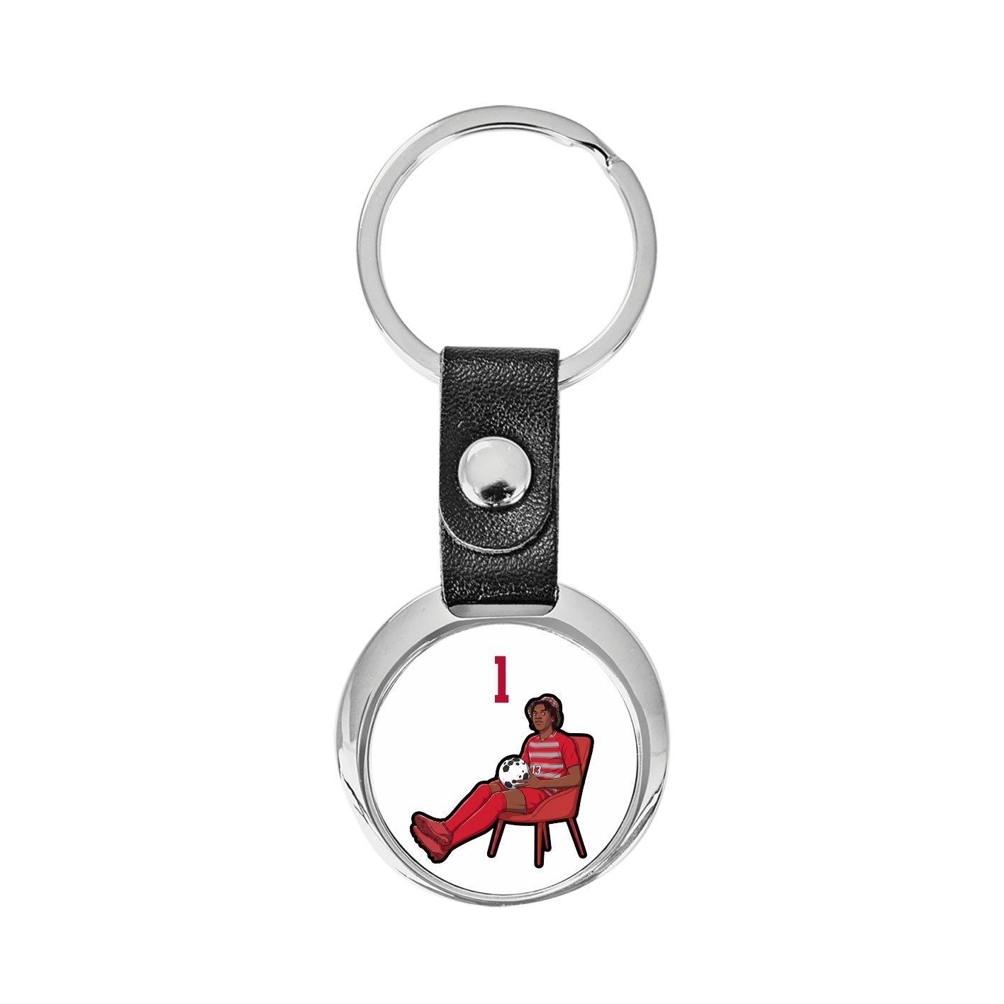 Key Chain — Number Top in Classic