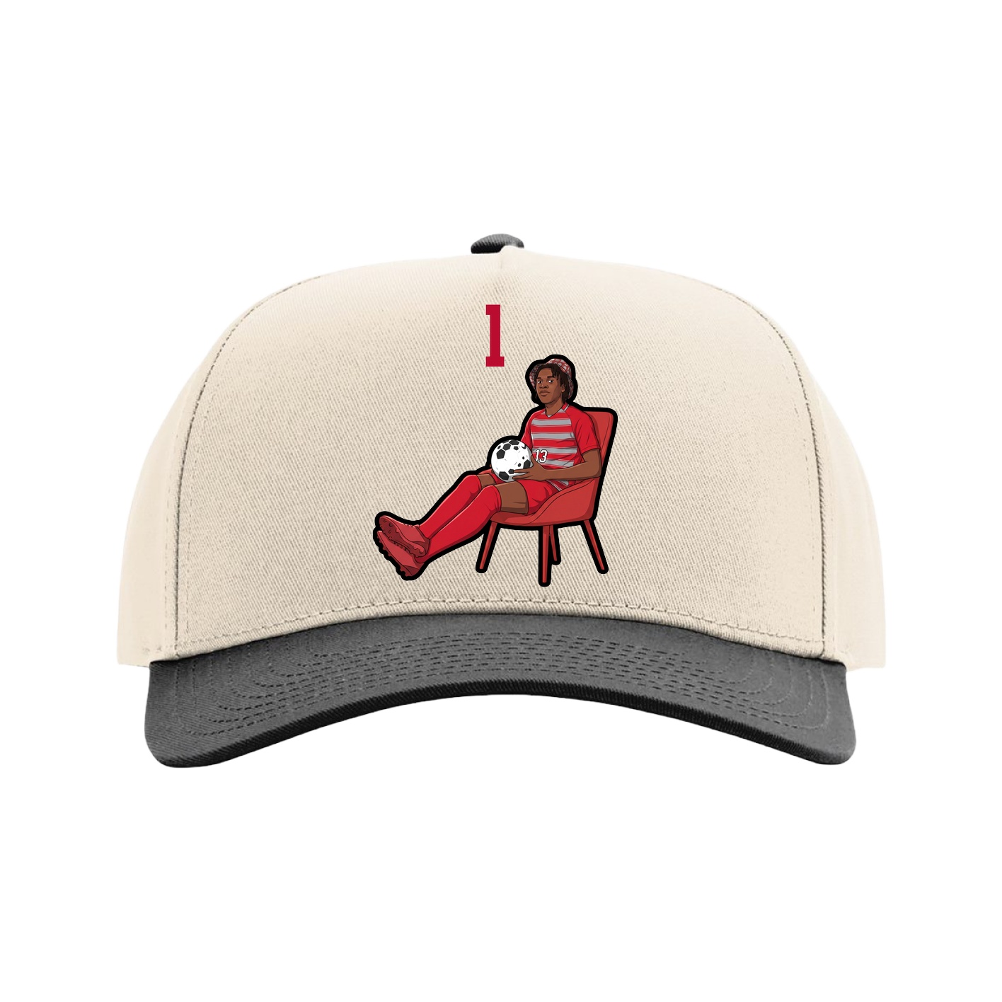 Full Fabric Five-Panel Champ Cap
