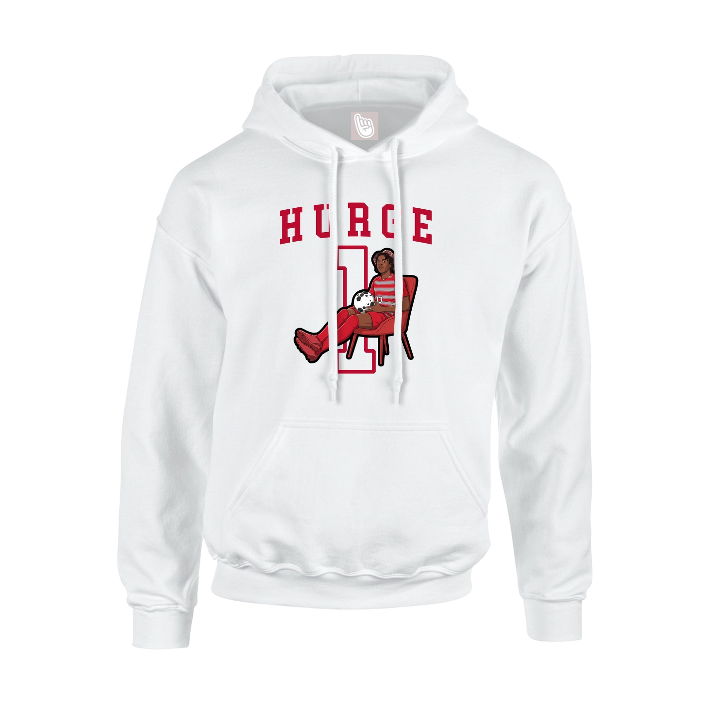 Youth Hoodie — Shirsey in White