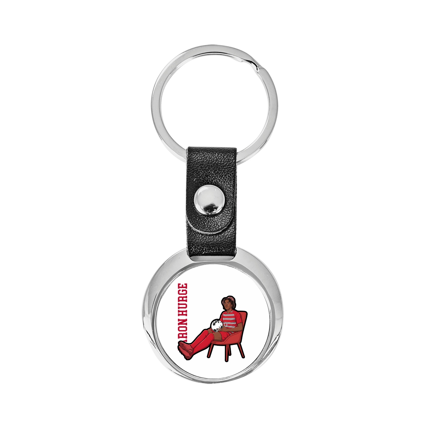 Key Chain — Name Vertical in Classic