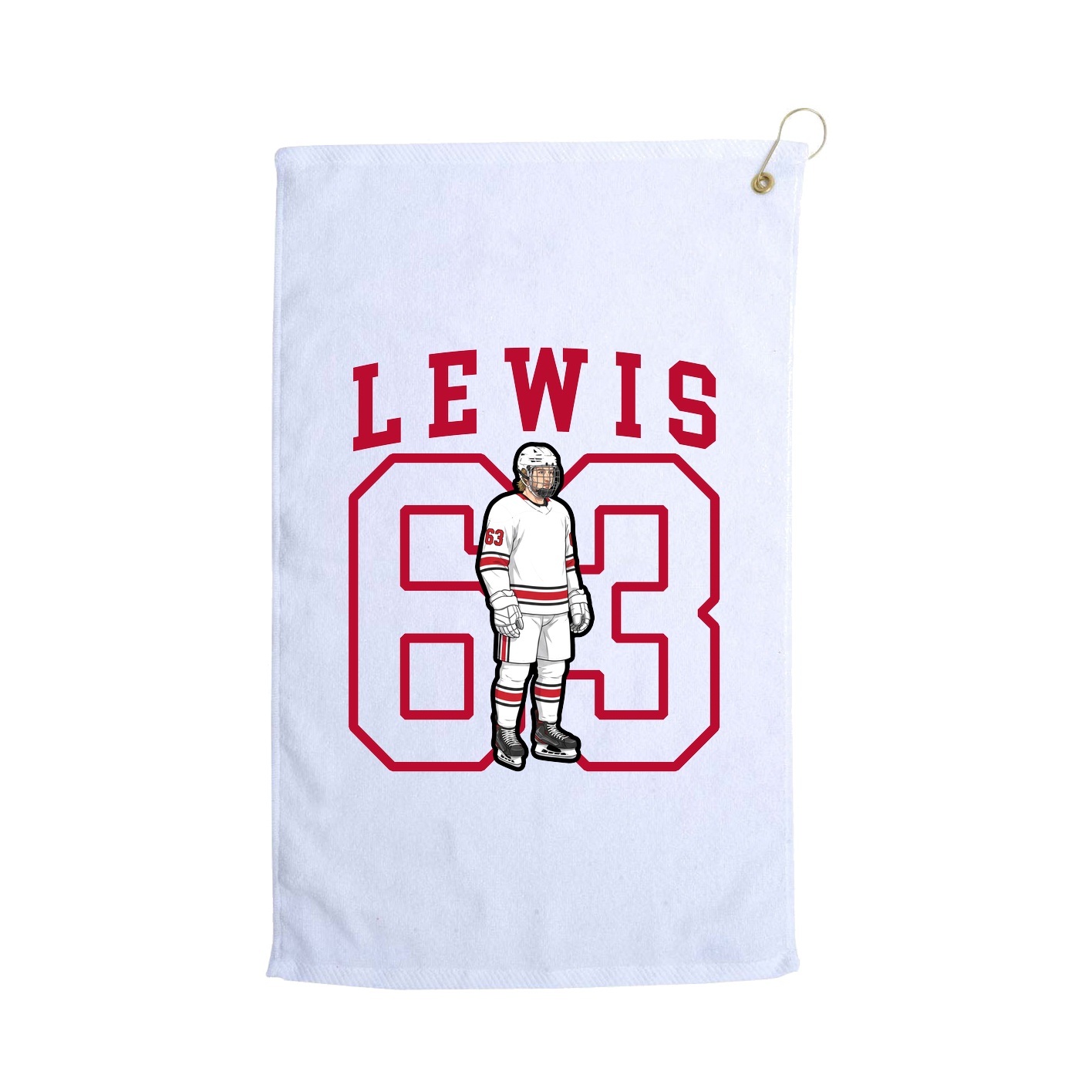 Golf Towel — Shirsey in White