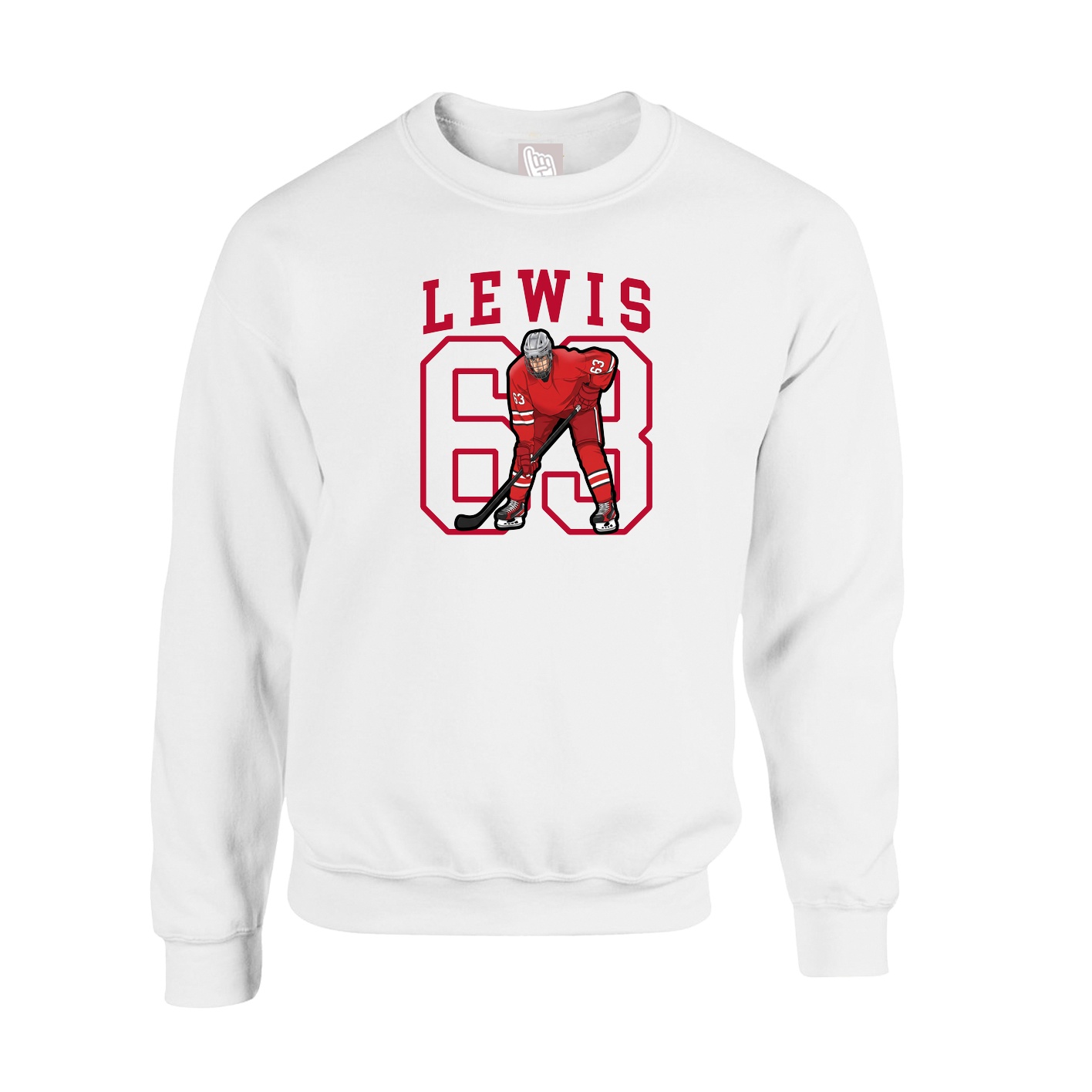 Fleece Crew — Shirsey in White