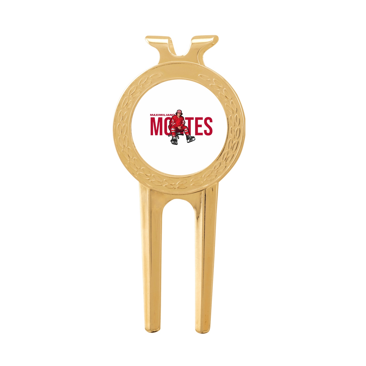 Divot Tool with Ball Marker — Player Name in Classic