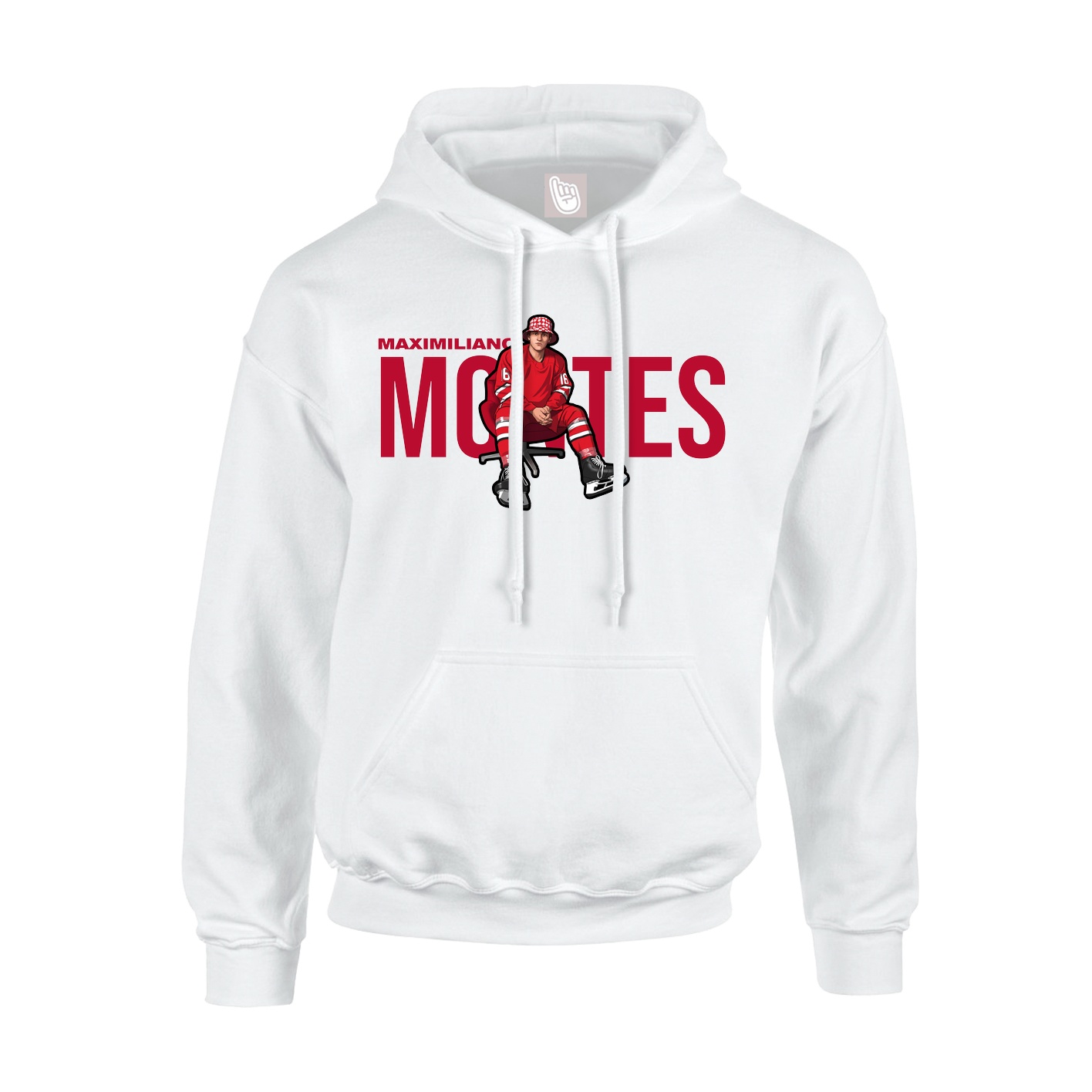 Hoodie — Player Name in White
