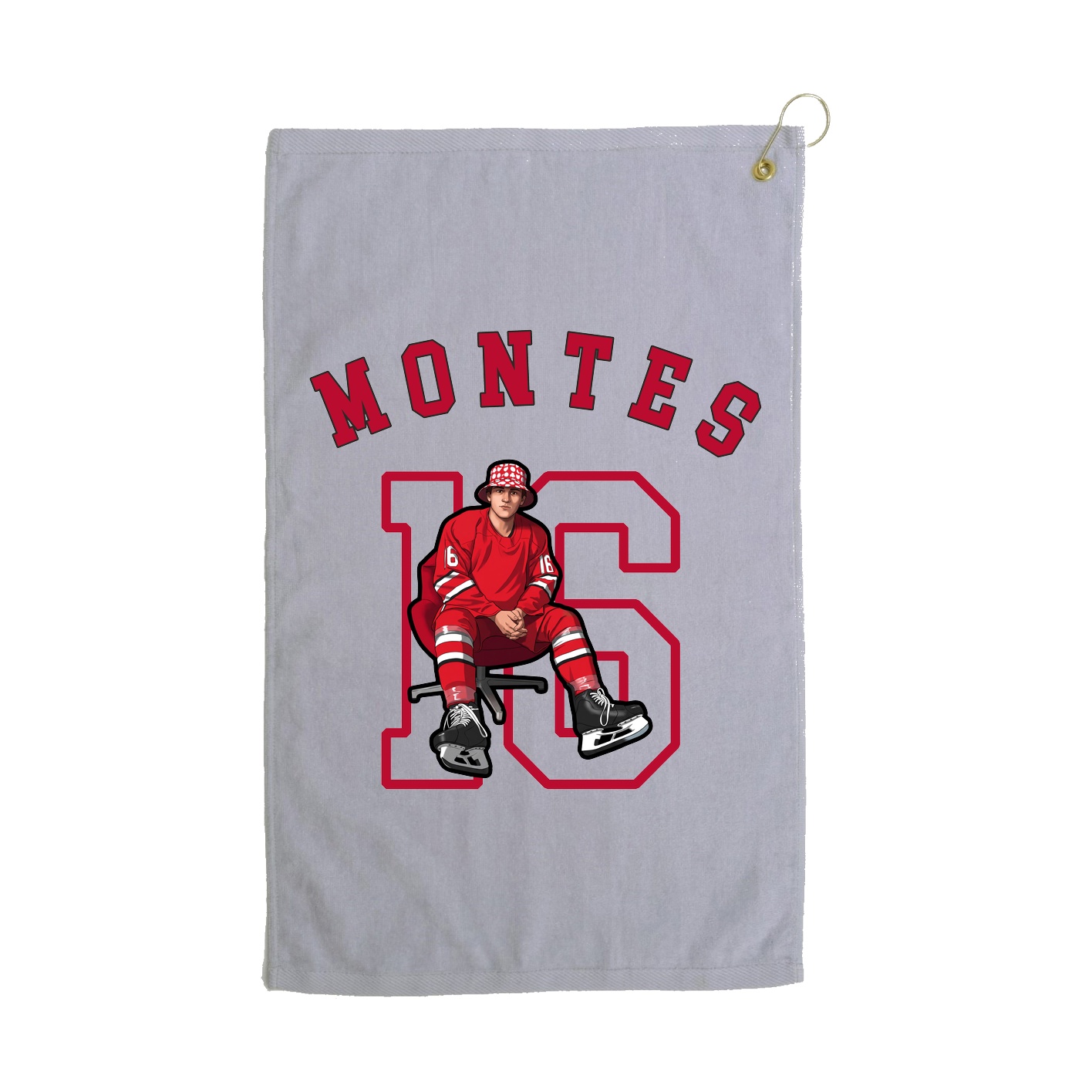 Golf Towel — Shirsey Arch in Grey