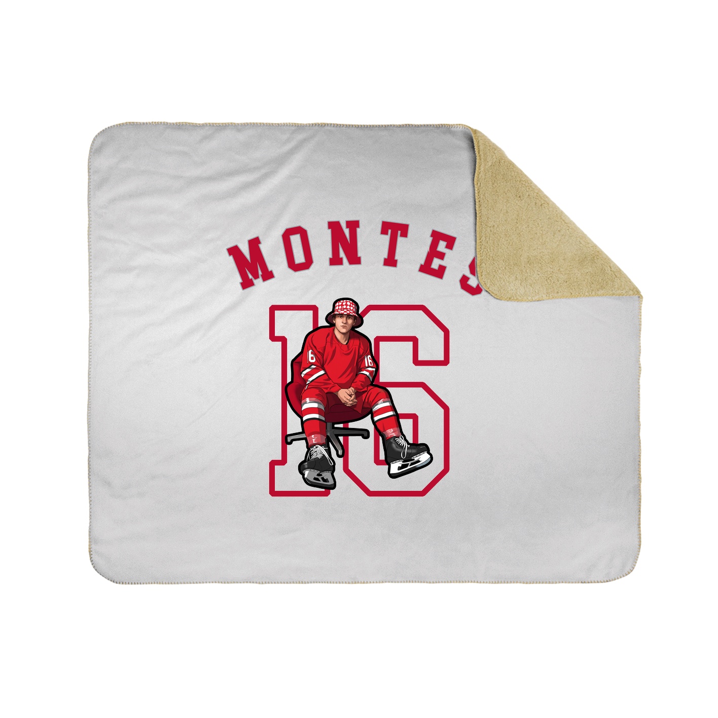 Throw Blanket — Shirsey Arch in White