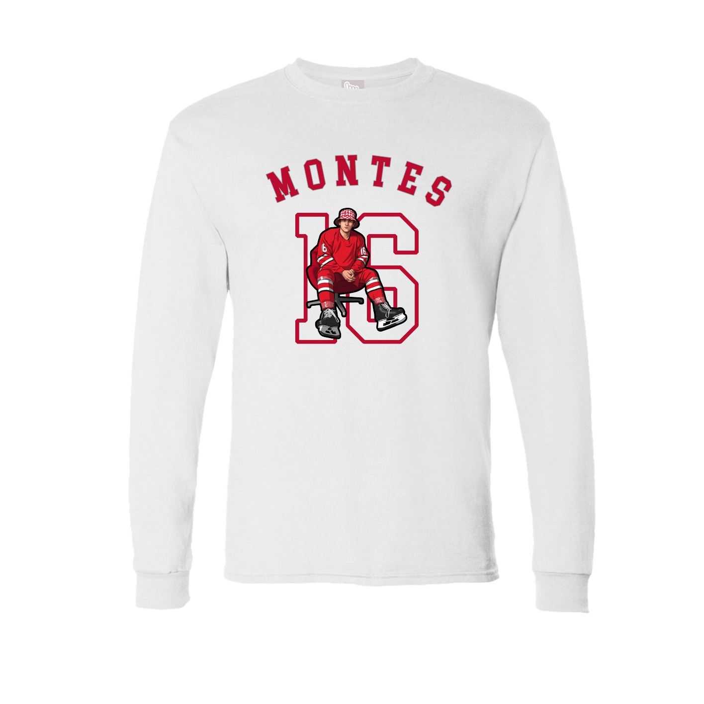 Long Sleeve Tee — Shirsey Arch in White