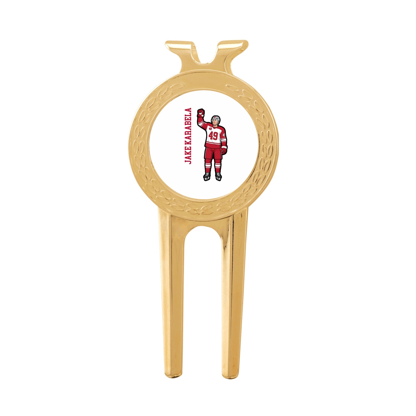 Divot Tool with Ball Marker — Name Vertical in Classic