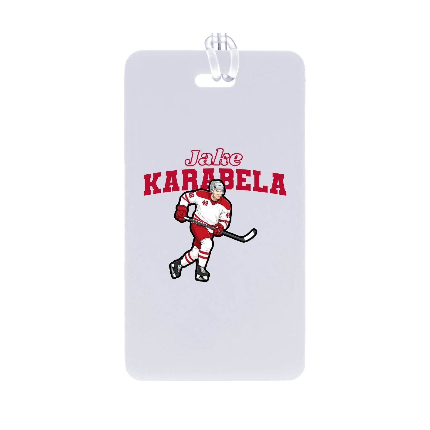 Bag Tag — Name Arch in Classic
