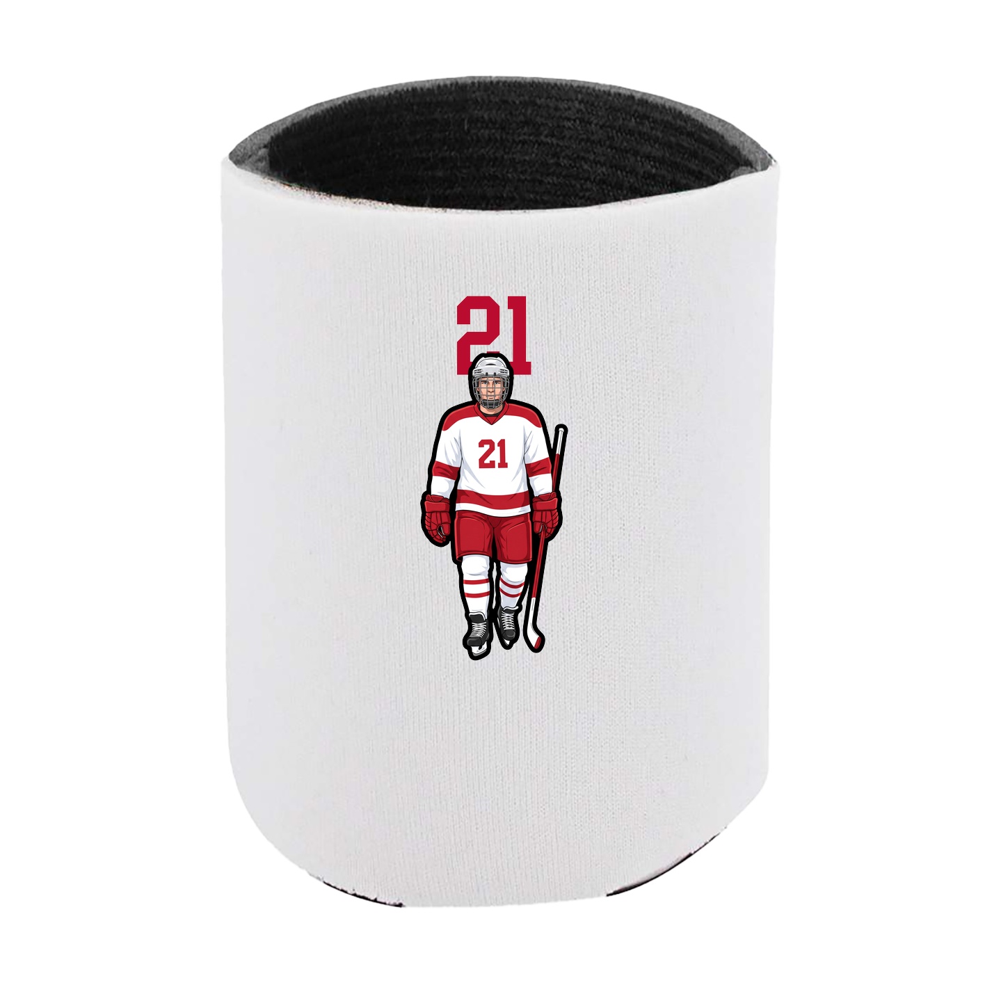 Can Holder — Number Top in White