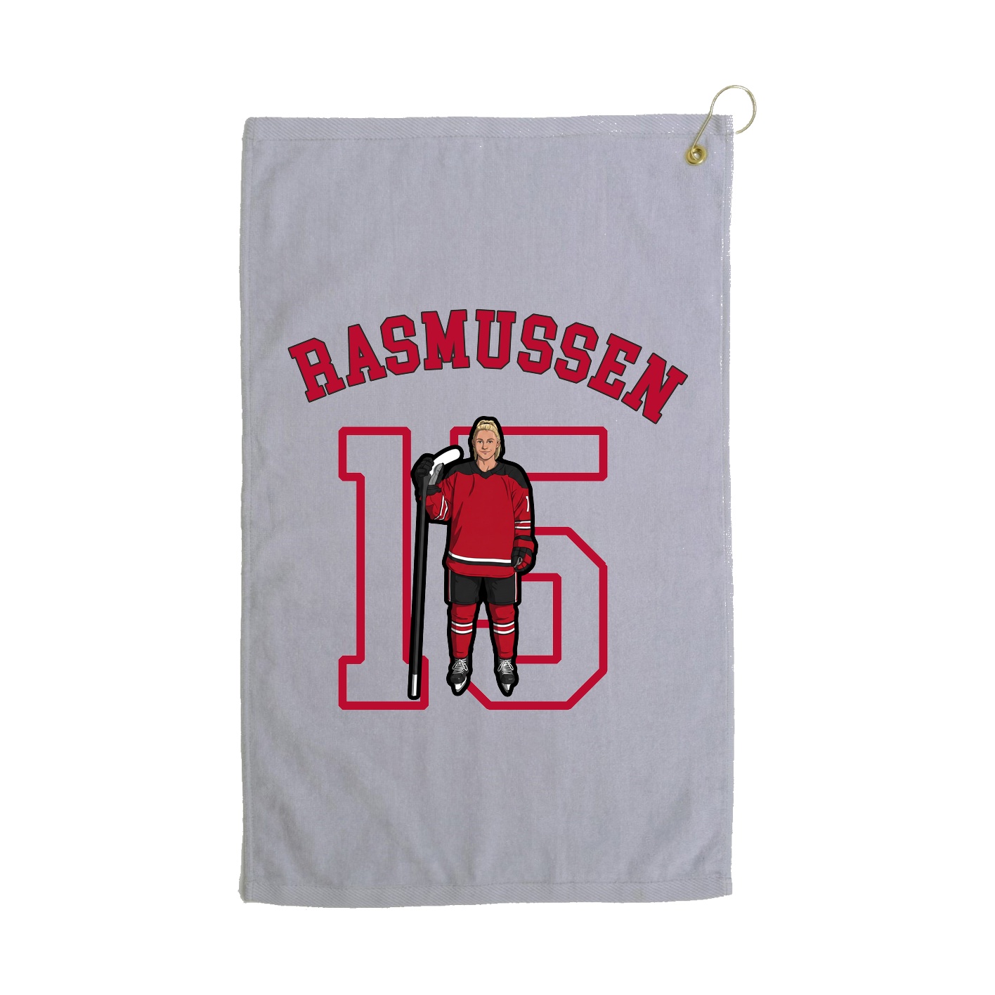 Golf Towel — Shirsey Arch in Grey